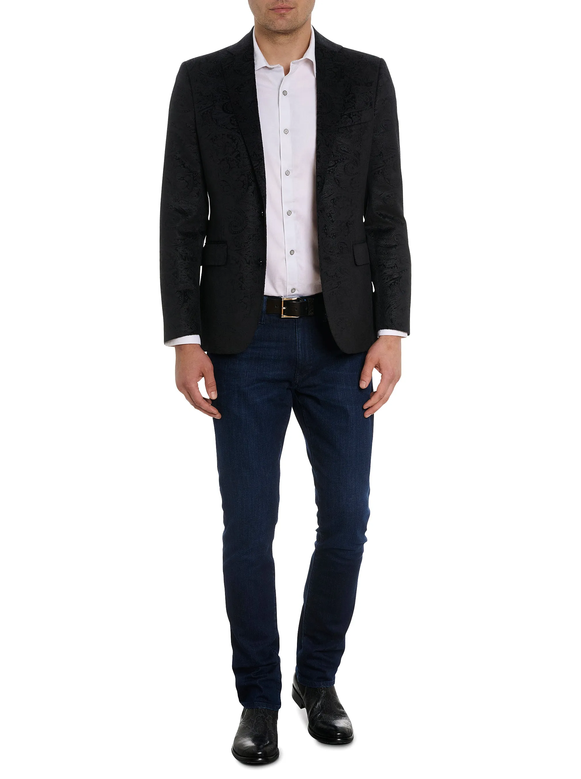 WEMBLEY VELVET BLAZER sold by Robert Graham product image thumbnail 5