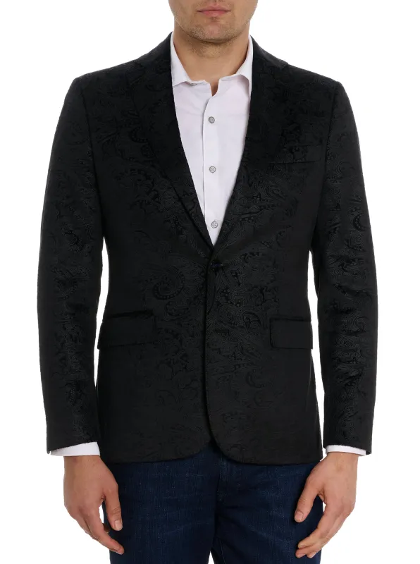 WEMBLEY VELVET BLAZER made by Robert Graham