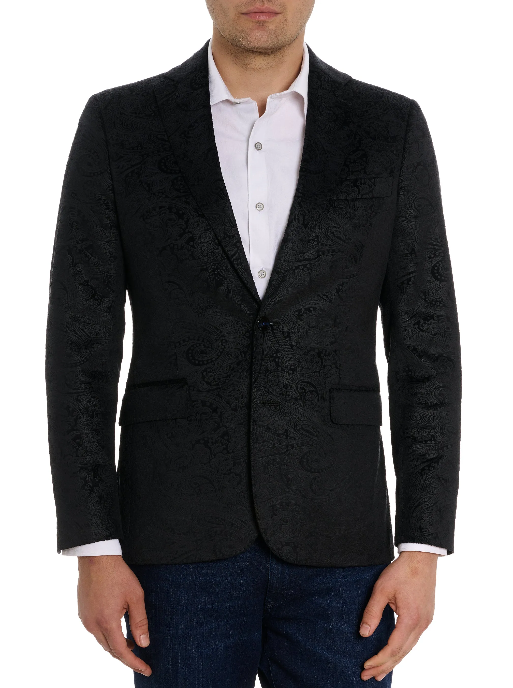 WEMBLEY VELVET BLAZER sold by Robert Graham