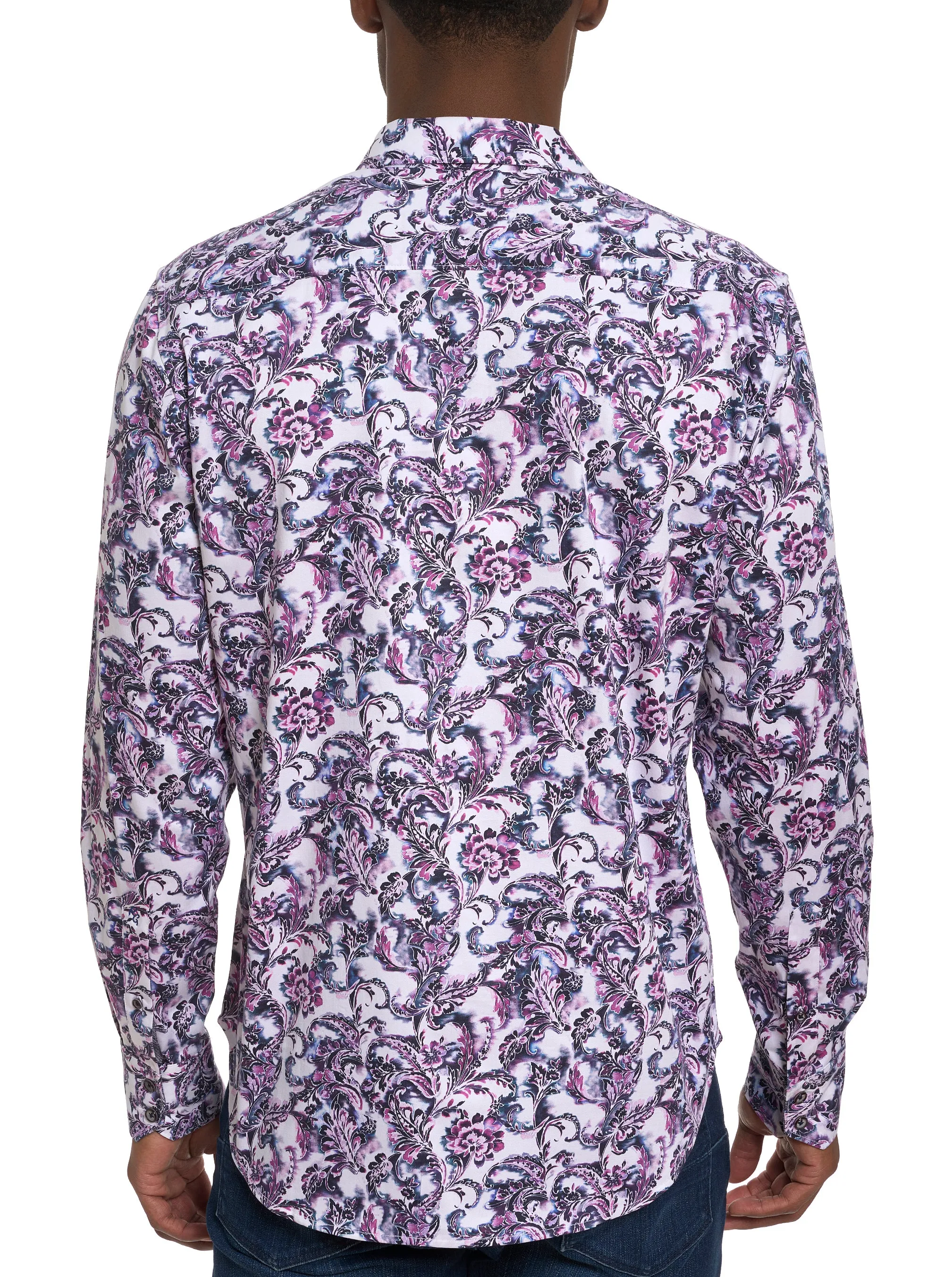 CICCIO LONG SLEEVE BUTTON DOWN SHIRT sold by Robert Graham product image thumbnail 3