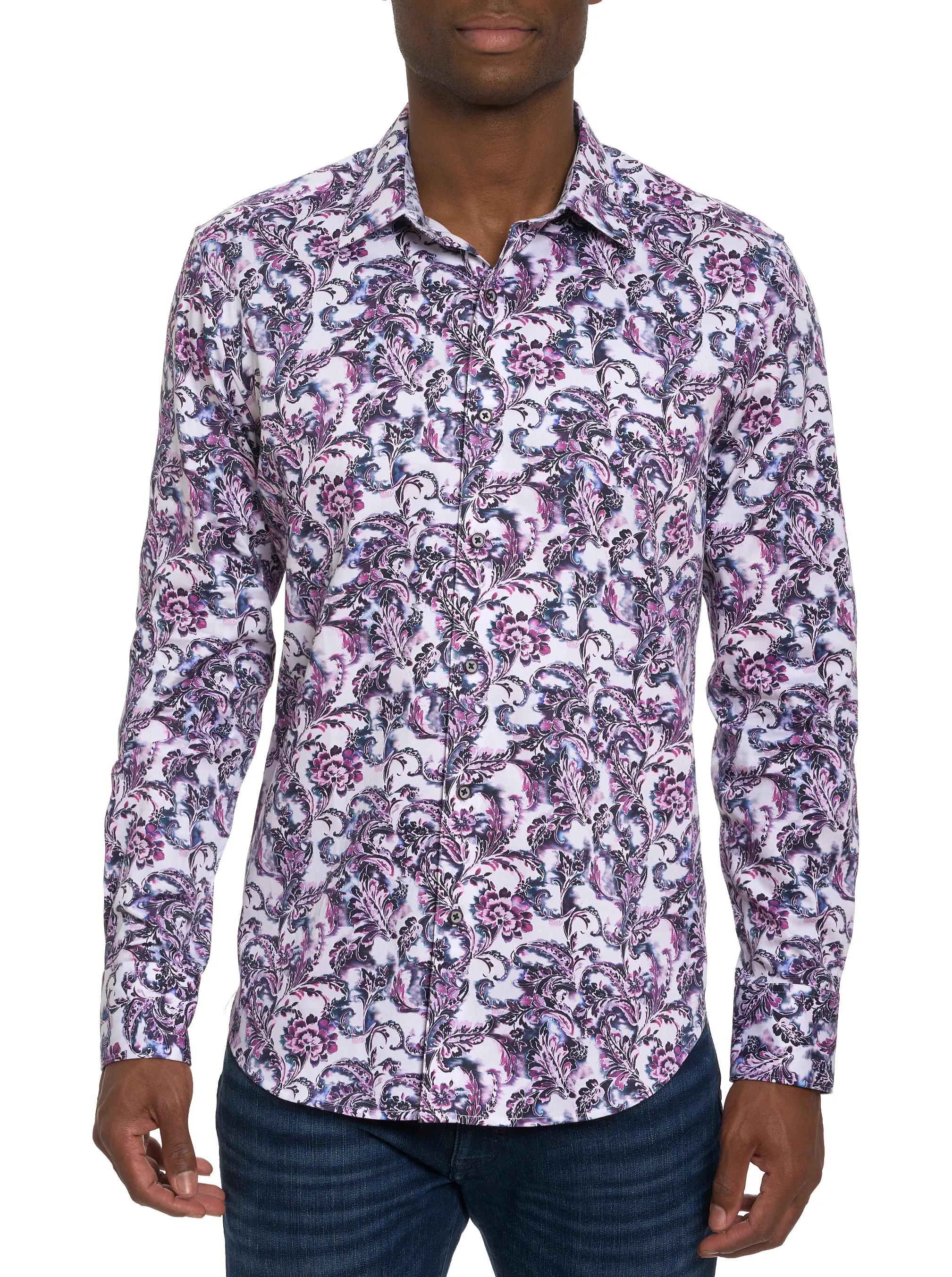 CICCIO LONG SLEEVE BUTTON DOWN SHIRT sold by Robert Graham