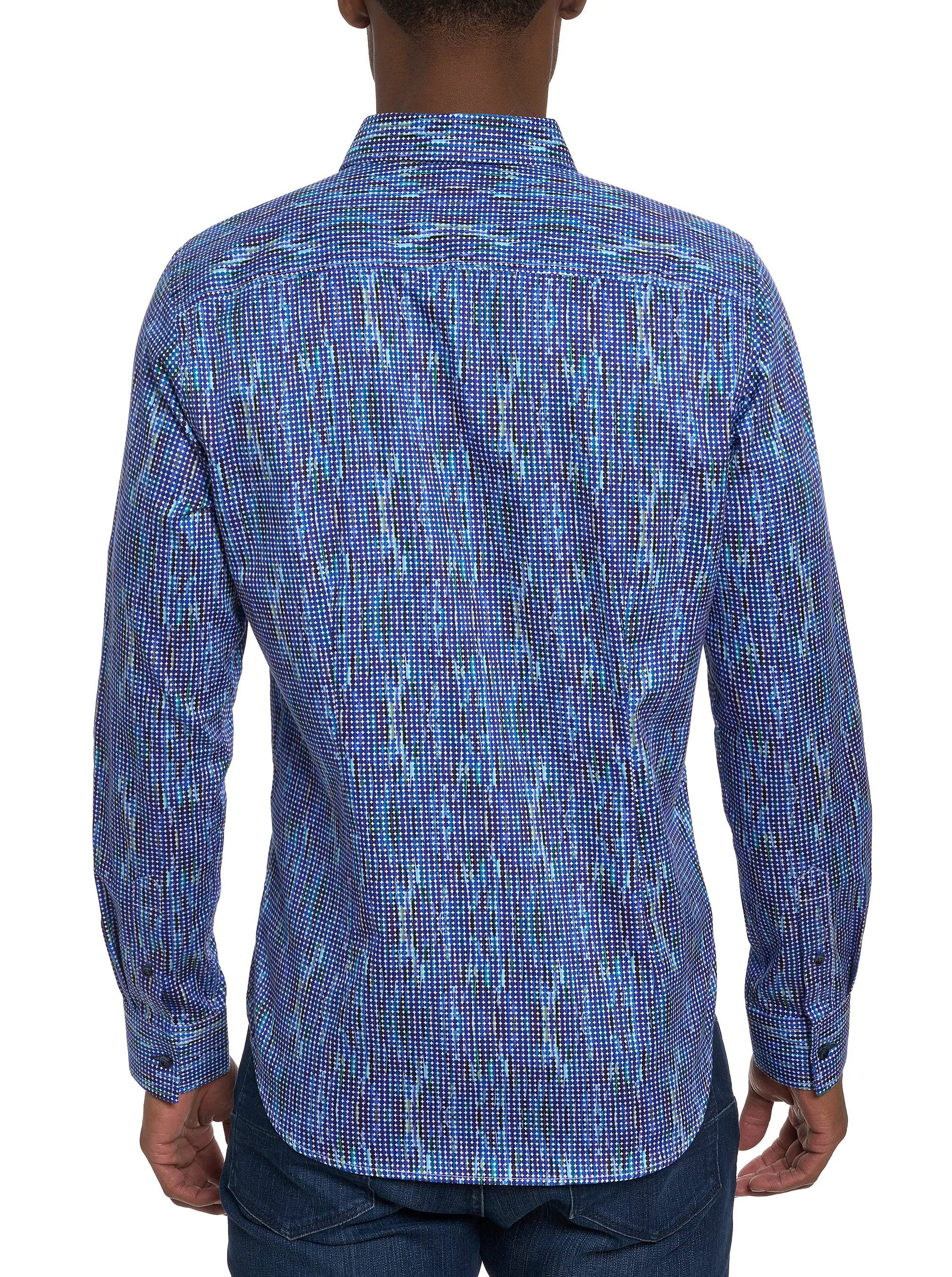 FRANKHAUSER LONG SLEEVE BUTTON DOWN SHIRT sold by Robert Graham product image thumbnail 3