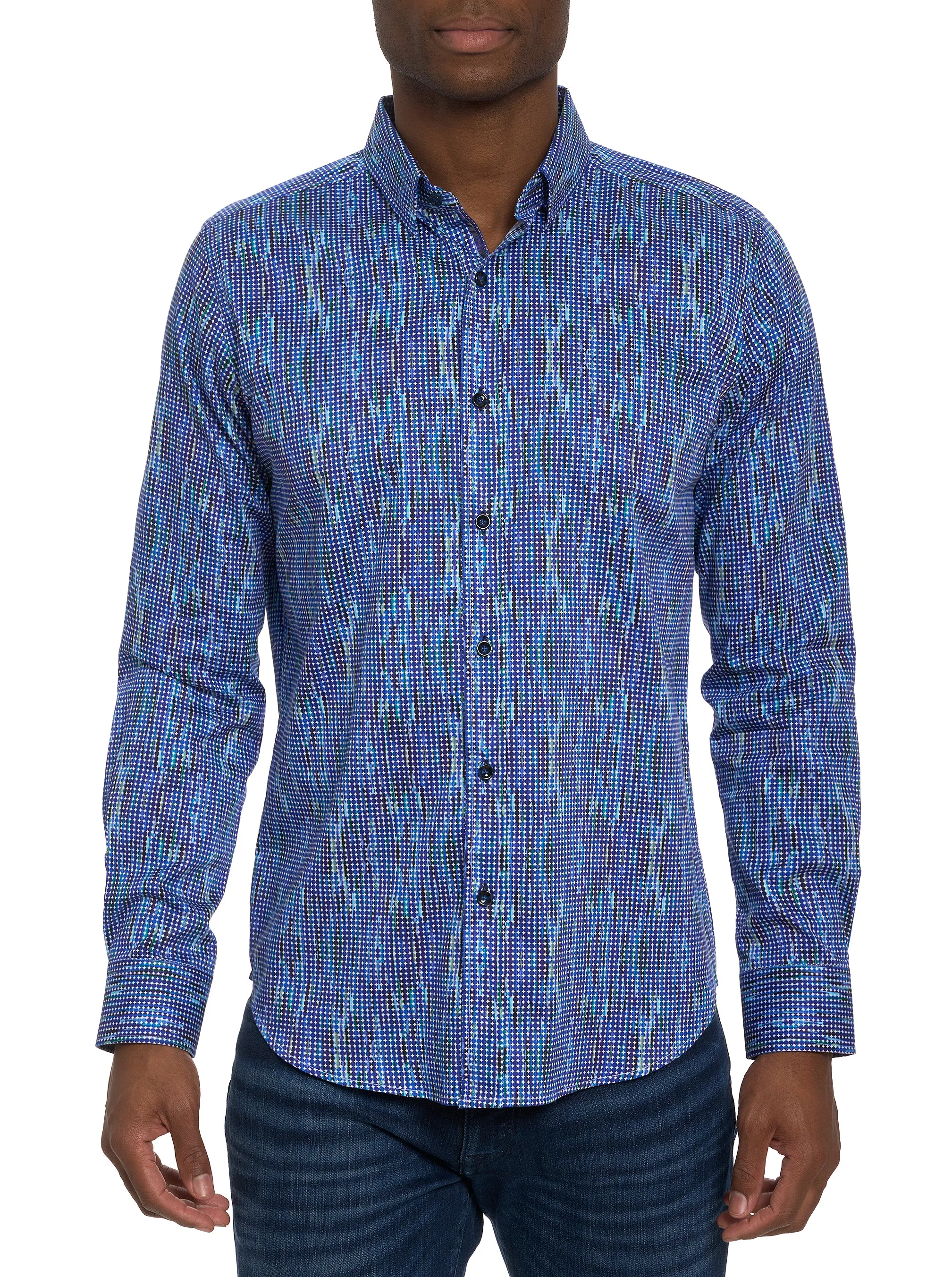 FRANKHAUSER LONG SLEEVE BUTTON DOWN SHIRT sold by Robert Graham