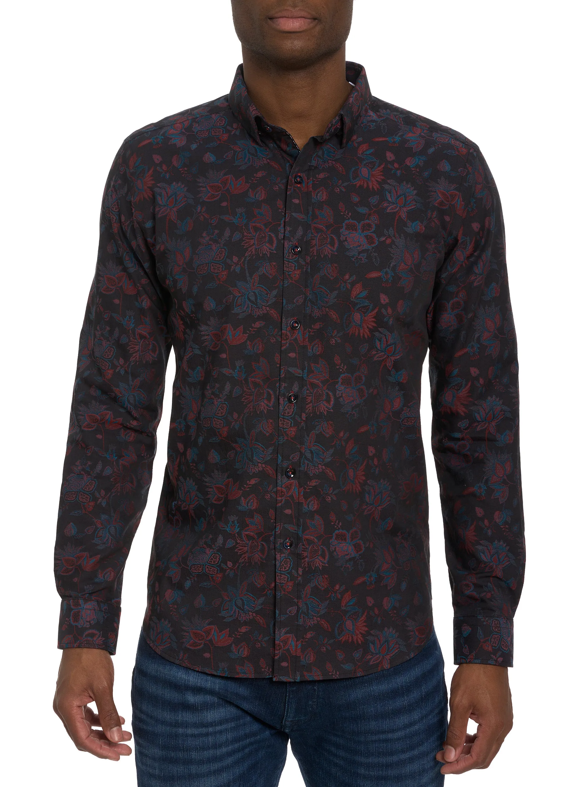 BERKANE LONG SLEEVE BUTTON DOWN SHIRT sold by Robert Graham