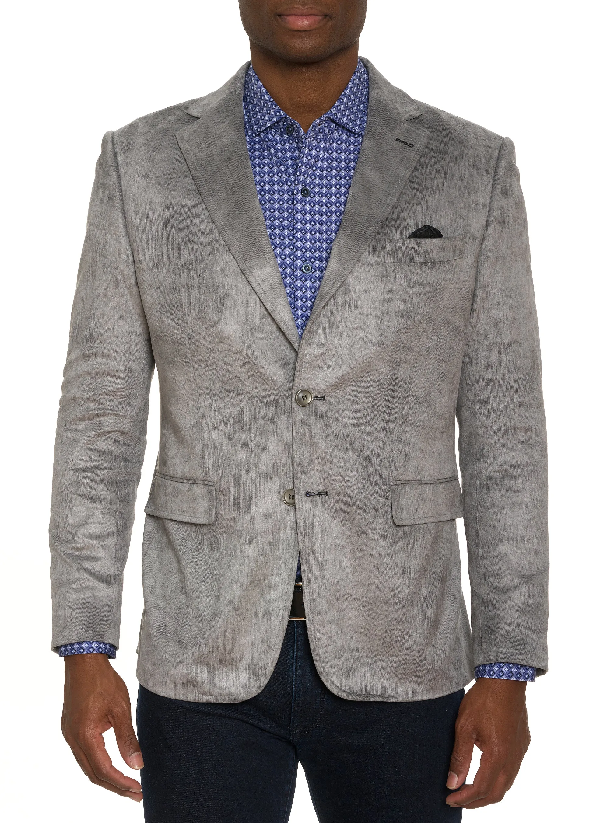 LUBRANO VELOUR BLAZER sold by Robert Graham product image thumbnail 5