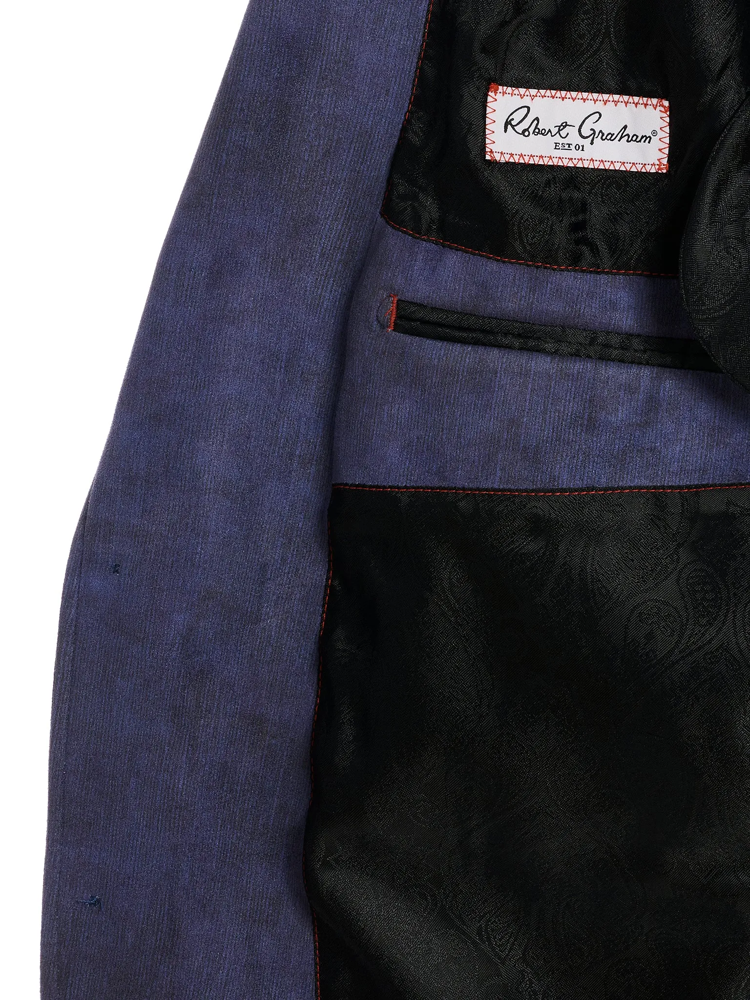 LUBRANO VELOUR BLAZER sold by Robert Graham product image thumbnail 2