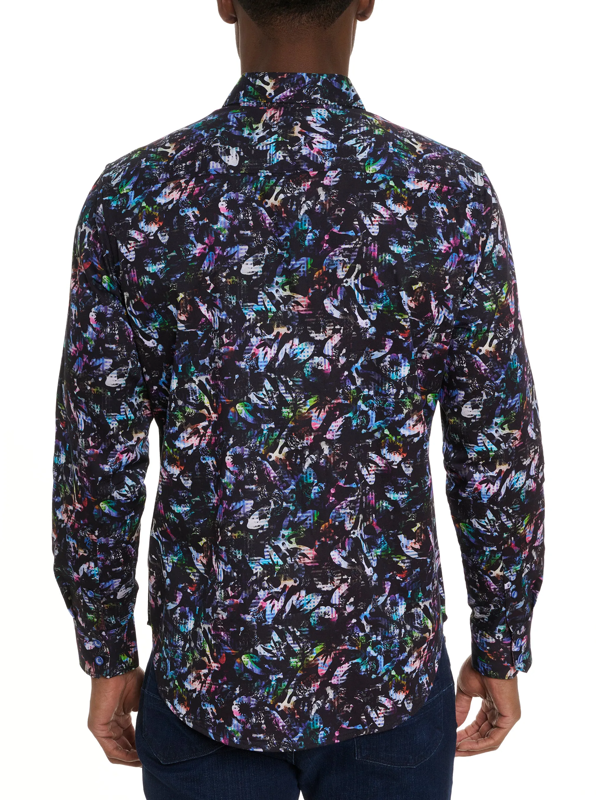 EDMORE LONG SLEEVE BUTTON DOWN SHIRT sold by Robert Graham product image thumbnail 3