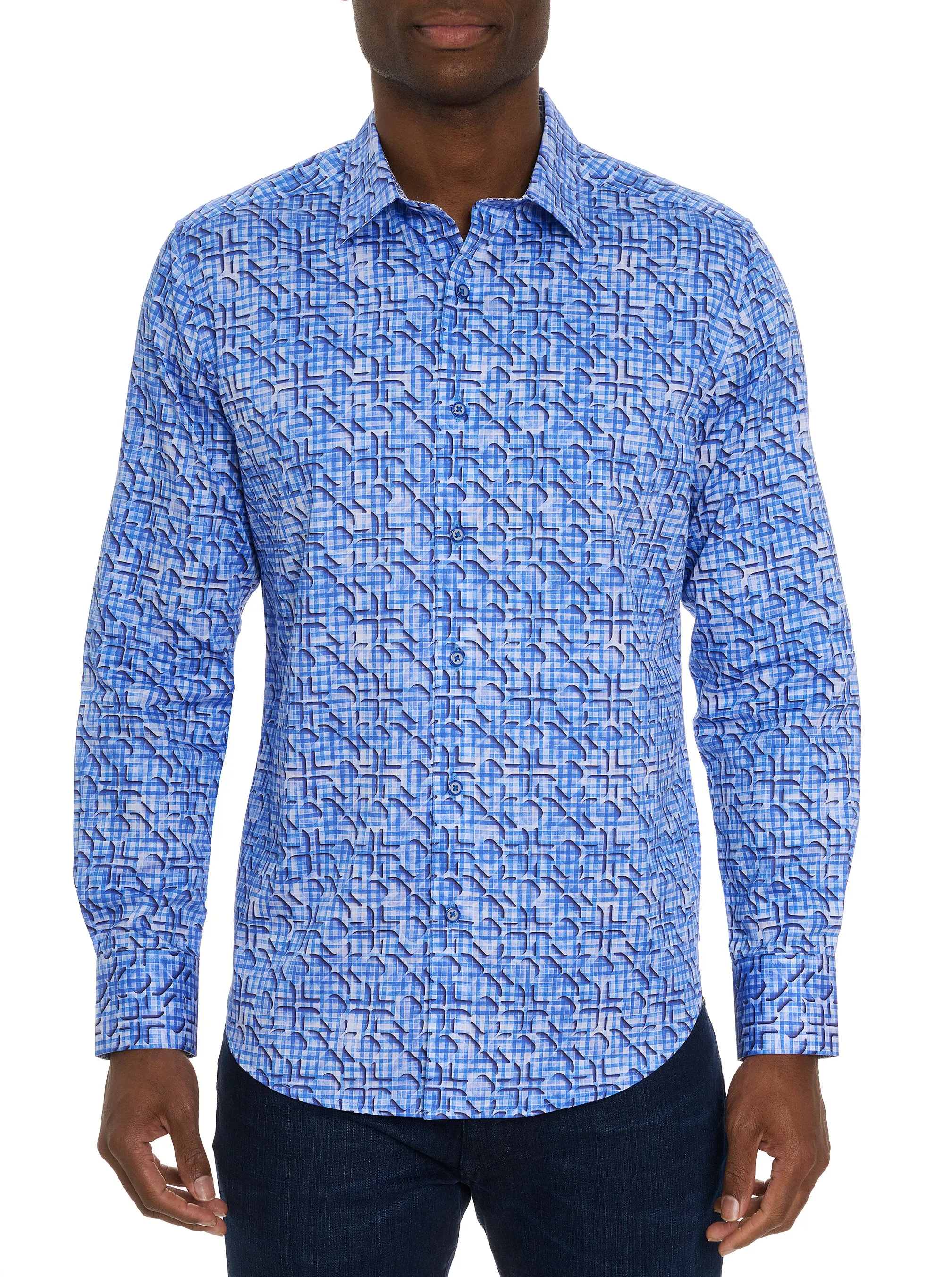 SPEEDMAN LONG SLEEVE BUTTON DOWN SHIRT sold by Robert Graham