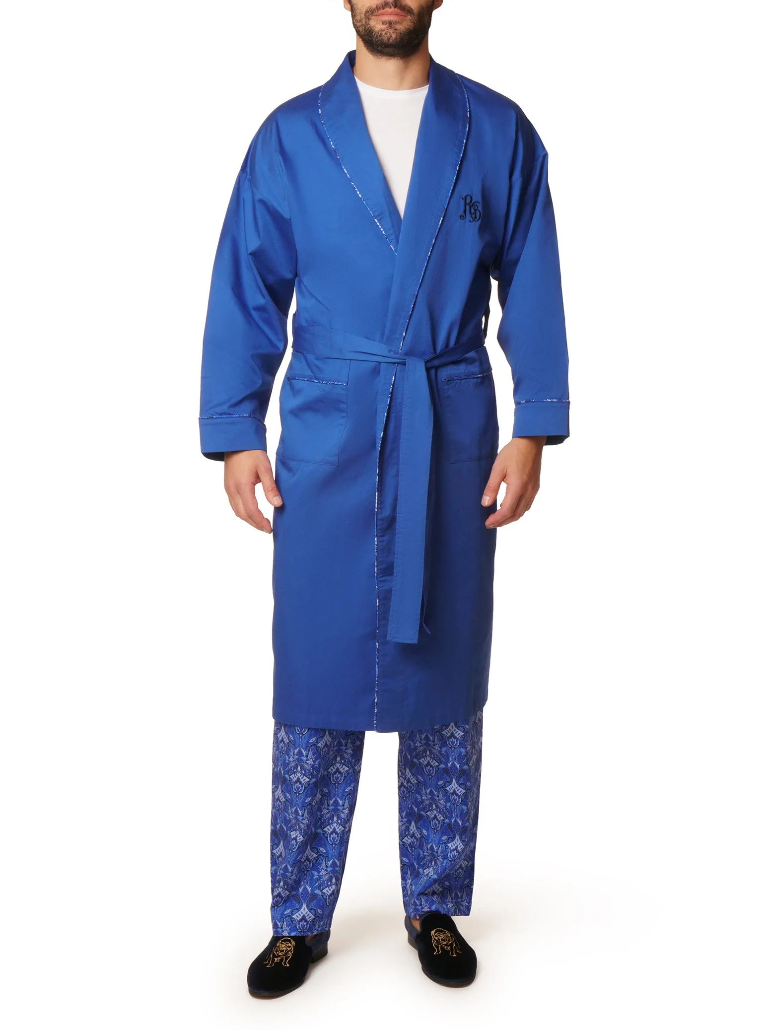 PRINTED DRINK ROBE sold by Robert Graham