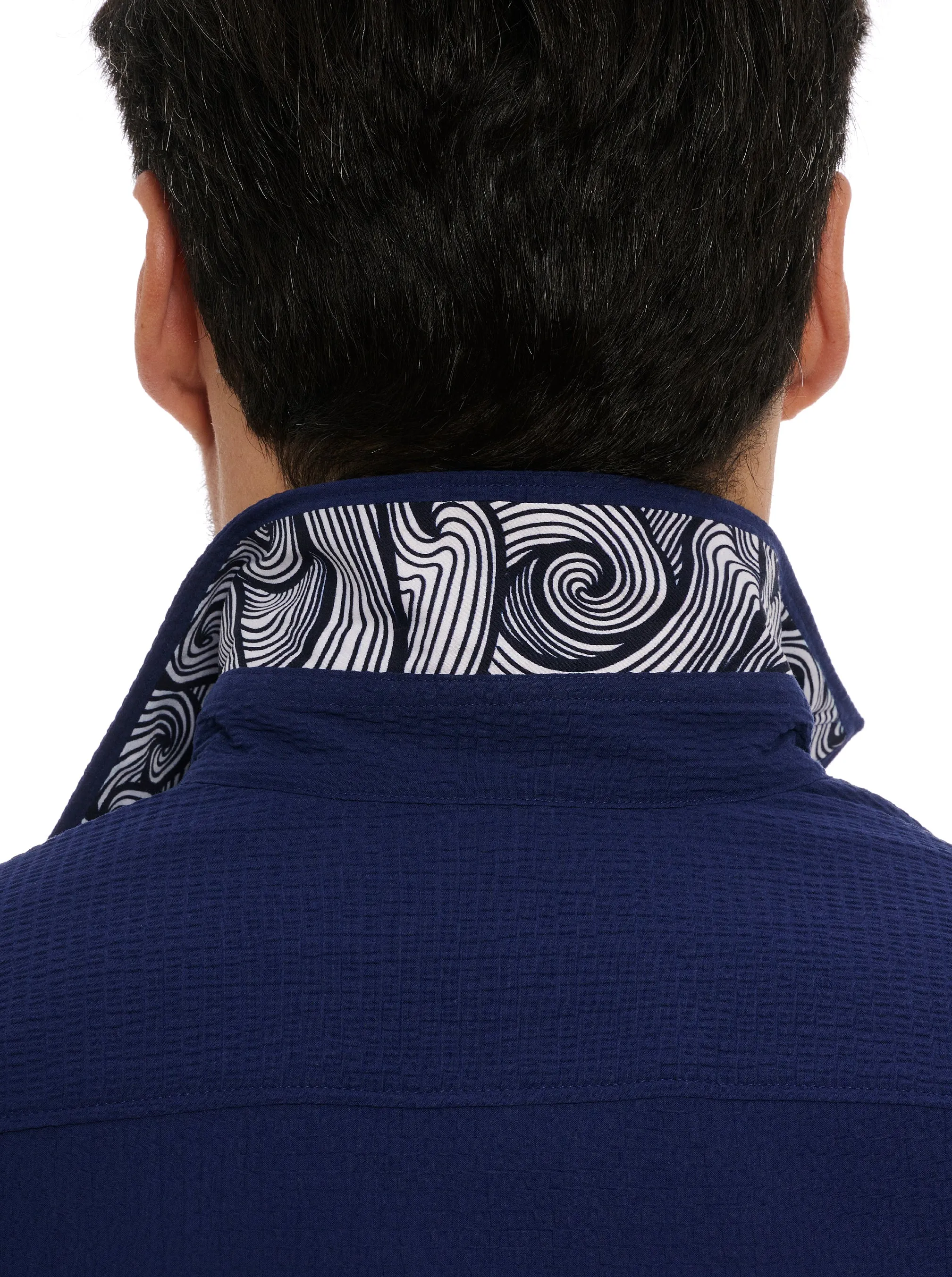 SHARK BITE 2 SHORT SLEEVE BUTTON DOWN SHIRT BIG sold by Robert Graham product image thumbnail 5