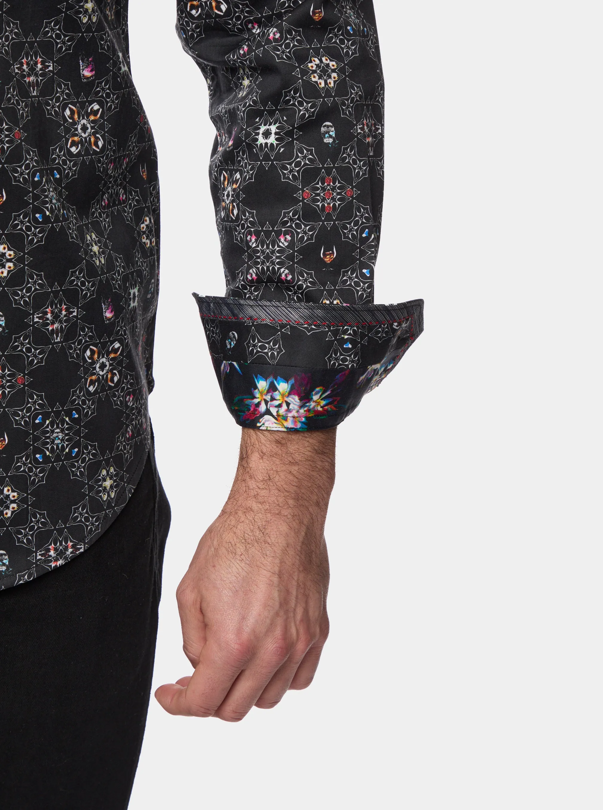 BUENA VISTA LONG SLEEVE BUTTON DOWN SHIRT sold by Robert Graham product image thumbnail 5