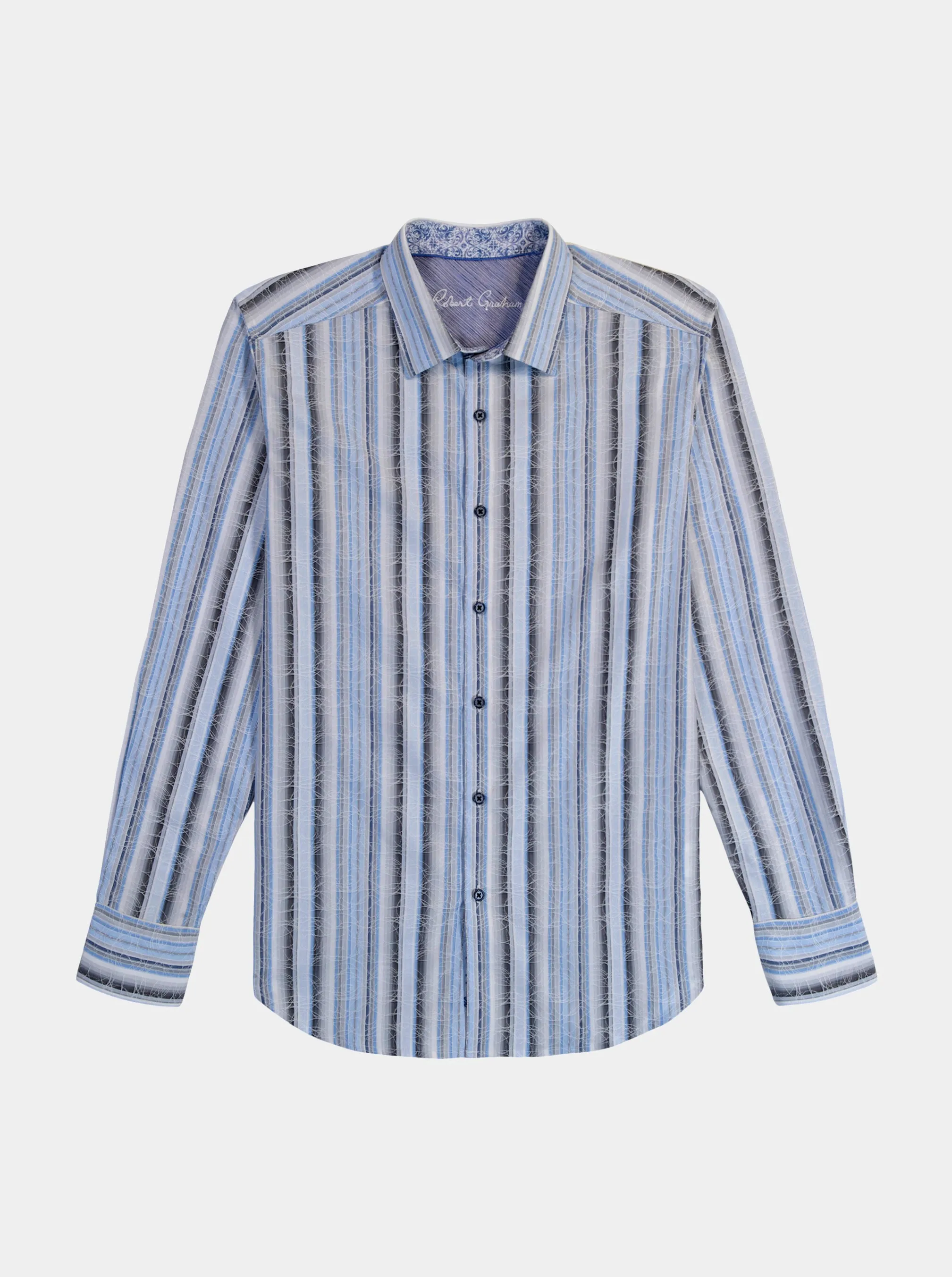 DRAKESWOOD LONG SLEEVE BUTTON DOWN SHIRT sold by Robert Graham product image thumbnail 2