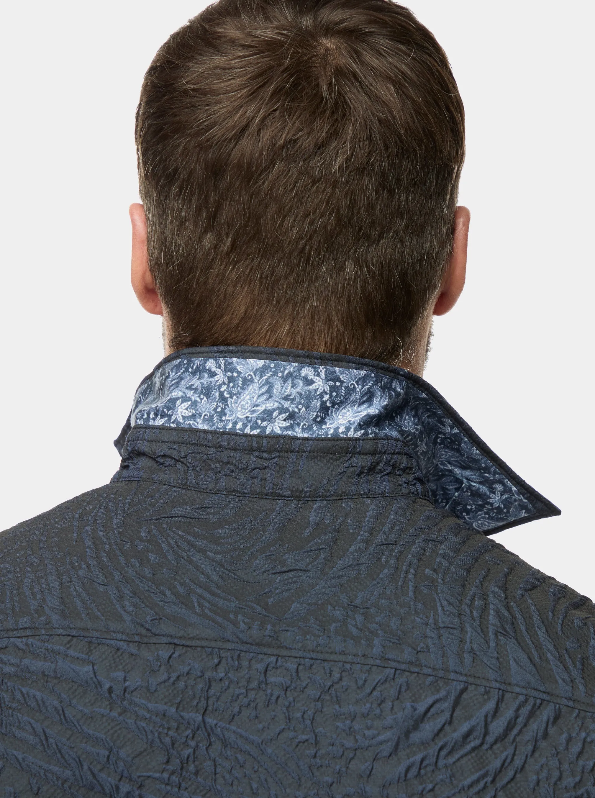 GEOGLYPH LONG SLEEVE BUTTON DOWN SHIRT sold by Robert Graham product image thumbnail 4