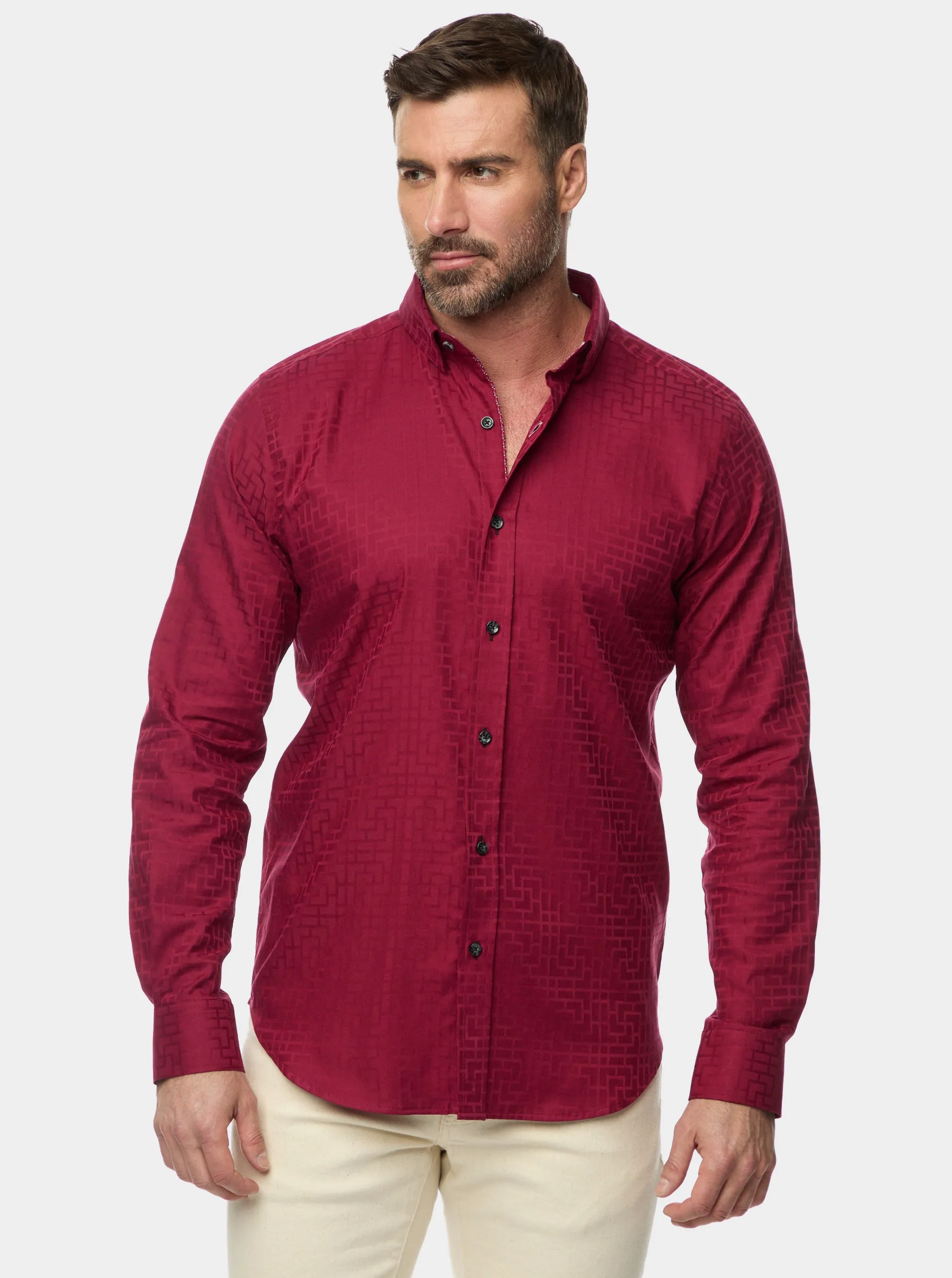 AMORY 2 LONG SLEEVE BUTTON DOWN SHIRT sold by Robert Graham