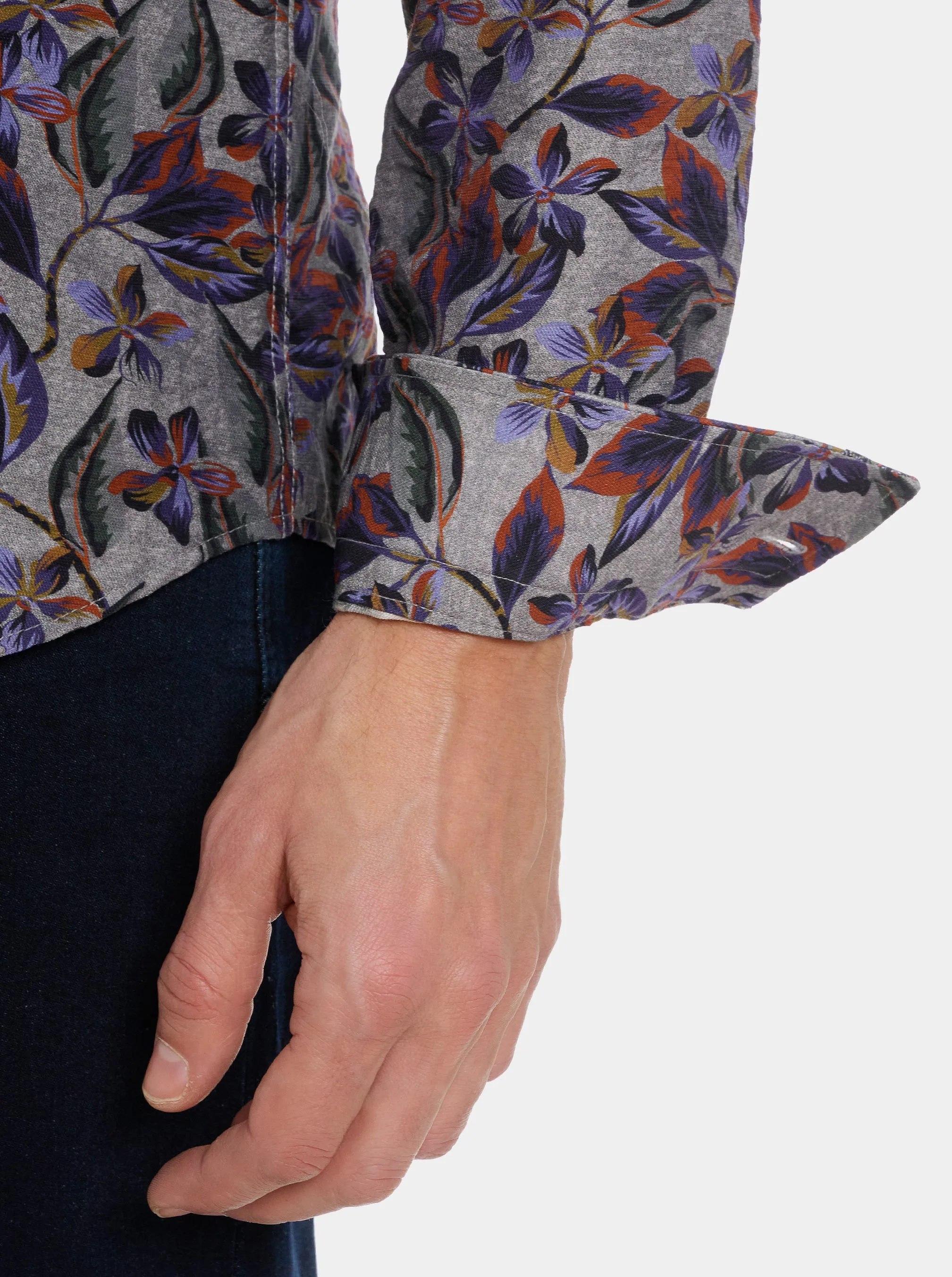 ZITON LONG SLEEVE BUTTON DOWN SHIRT sold by Robert Graham product image thumbnail 3