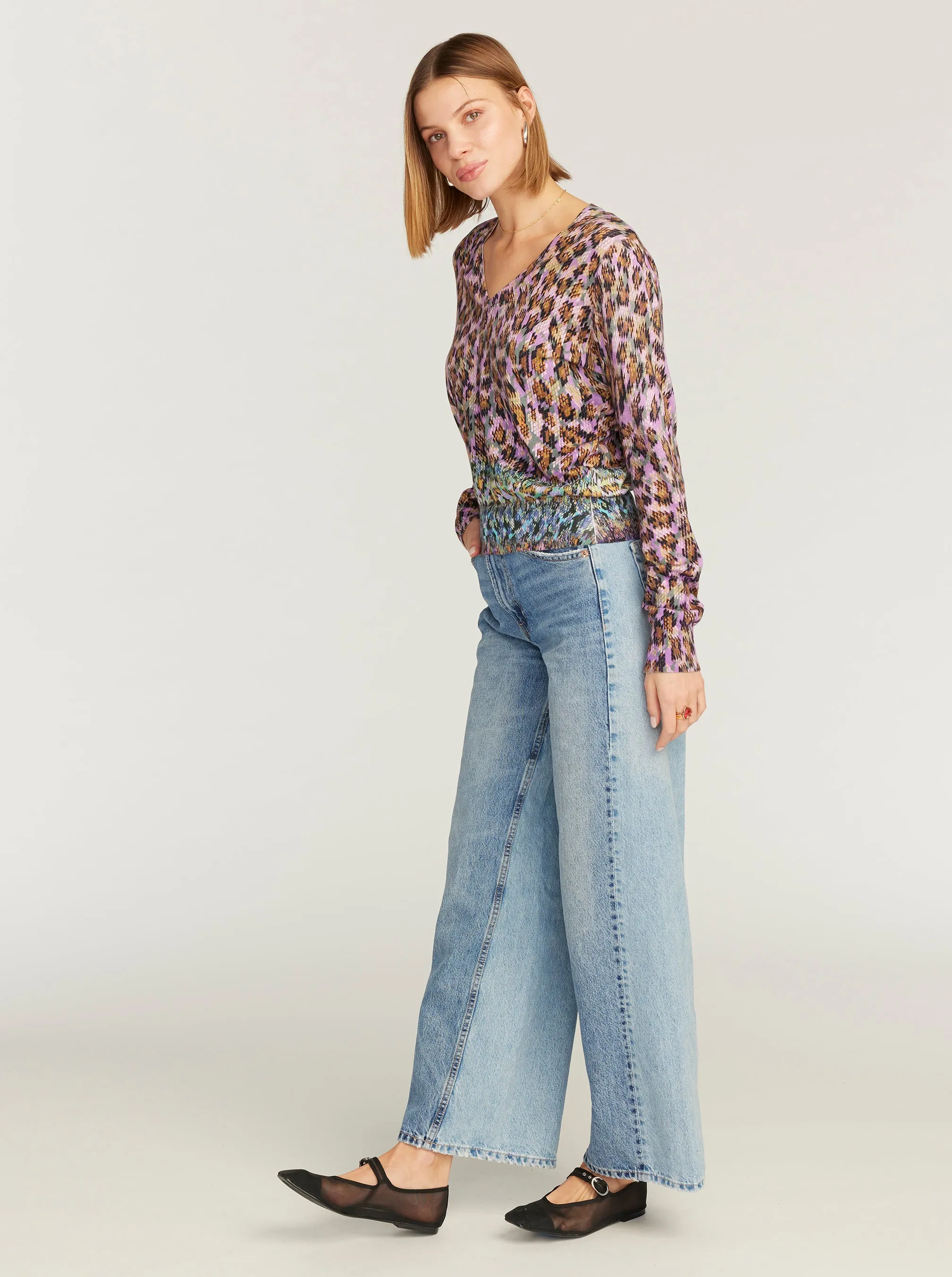 EVELYN LONG SLEEVE SWEATER sold by Robert Graham product image thumbnail 4