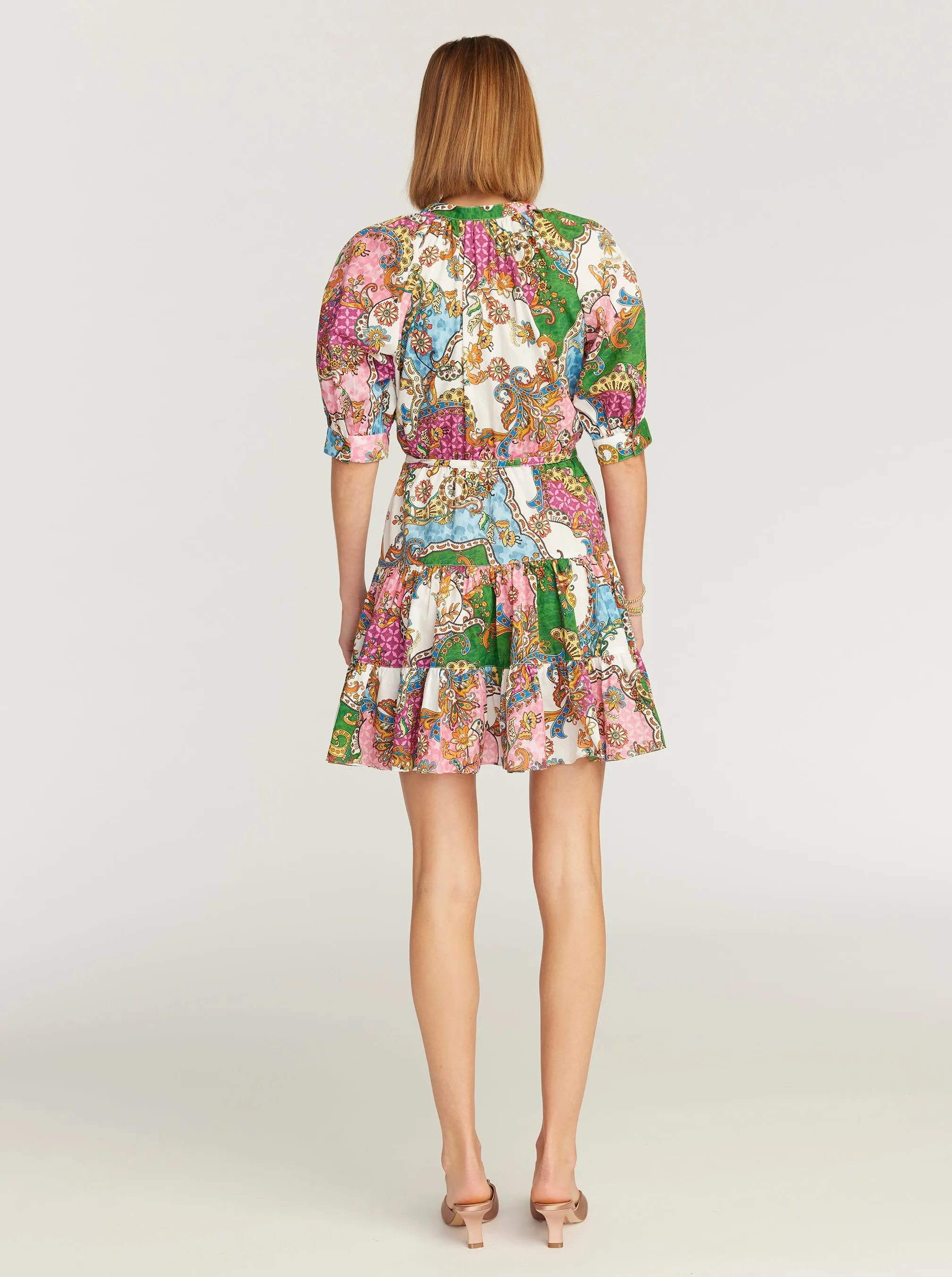 SYDNEY SHORT SLEEVE DRESS sold by Robert Graham product image thumbnail 3