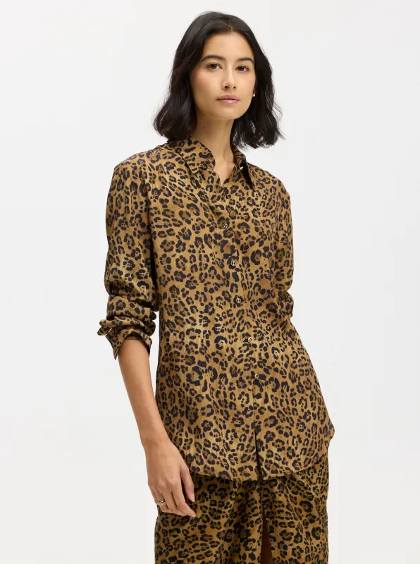 GABRIELA LONG SLEEVE SHIRT made by Robert Graham