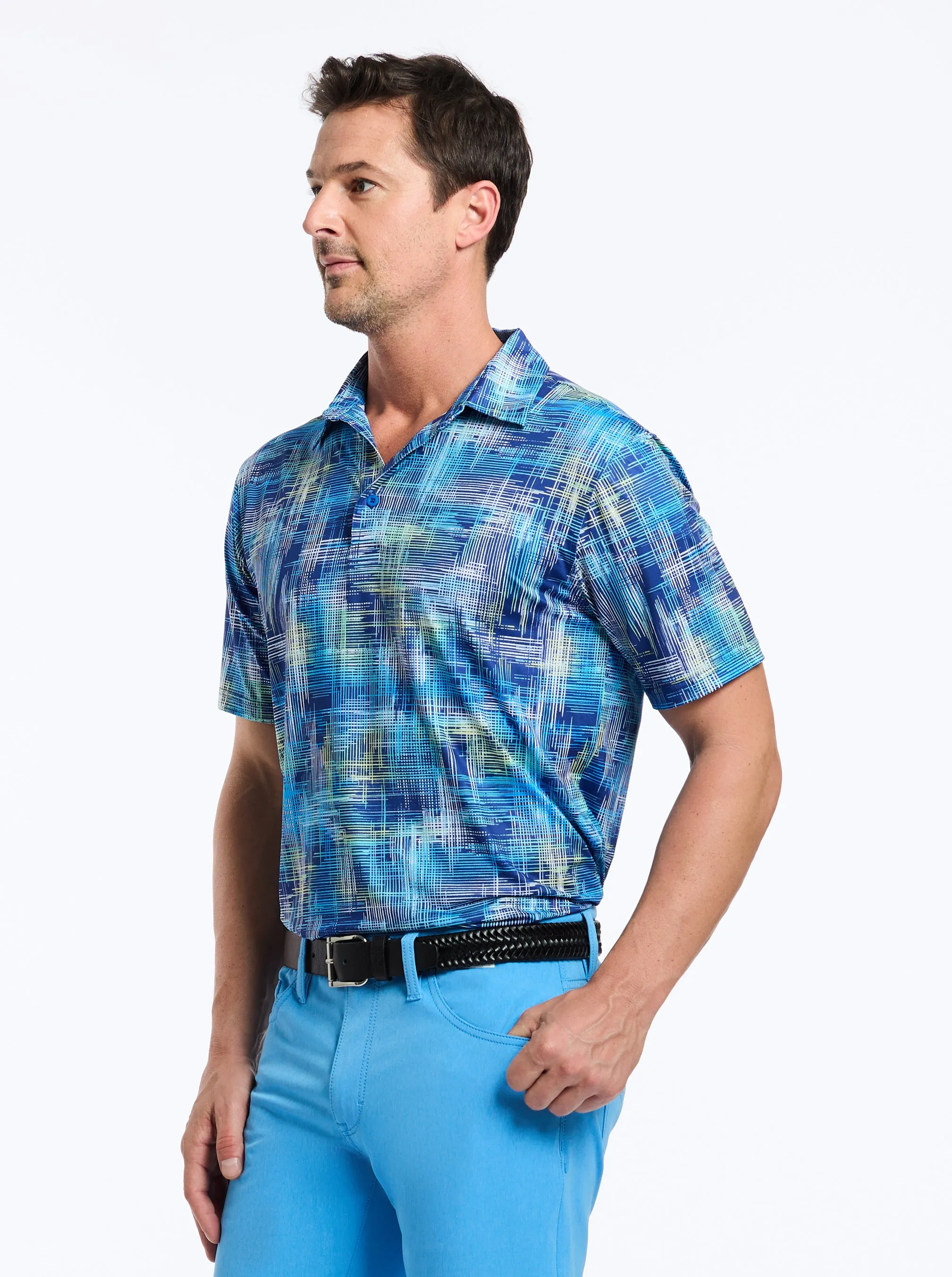 SALAS SHORT SLEEVE POLO sold by Robert Graham product image thumbnail 5