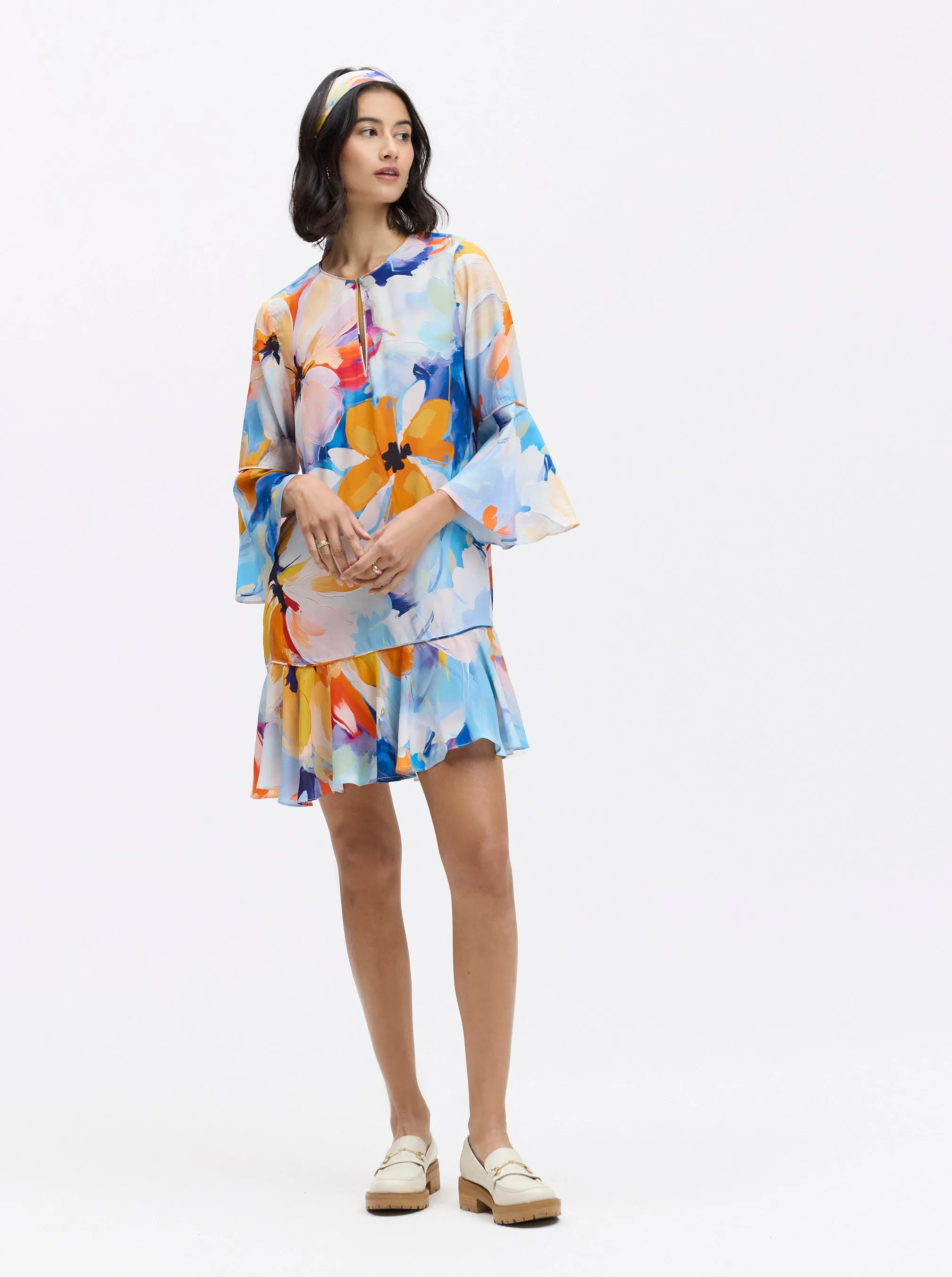 MARGOT 3/4 SLEEVE DRESS sold by Robert Graham product image thumbnail 4