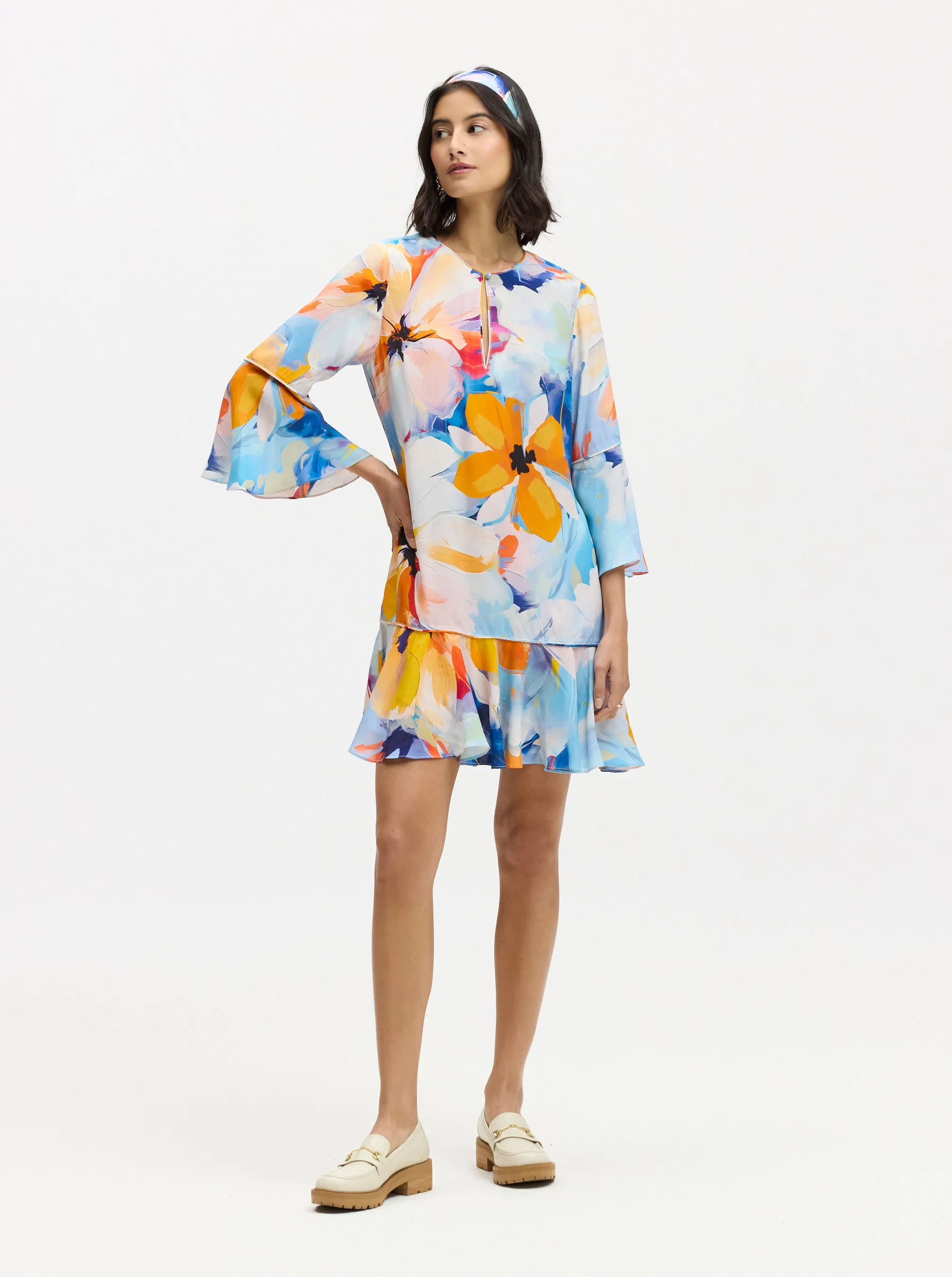 MARGOT 3/4 SLEEVE DRESS sold by Robert Graham product image thumbnail 3