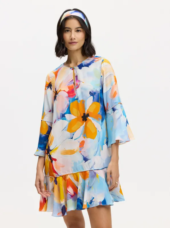 MARGOT 3/4 SLEEVE DRESS made by Robert Graham