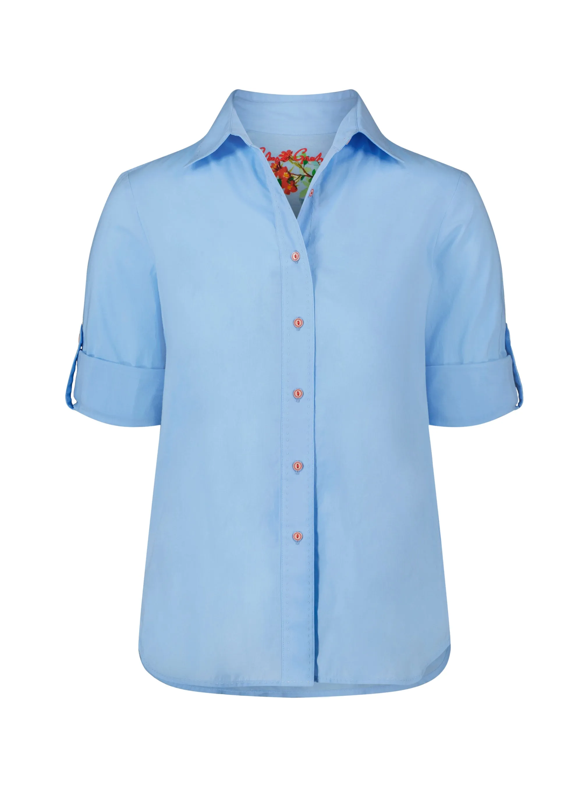 HADLEY 3/4 SLEEVE SHIRT sold by Robert Graham product image thumbnail 2