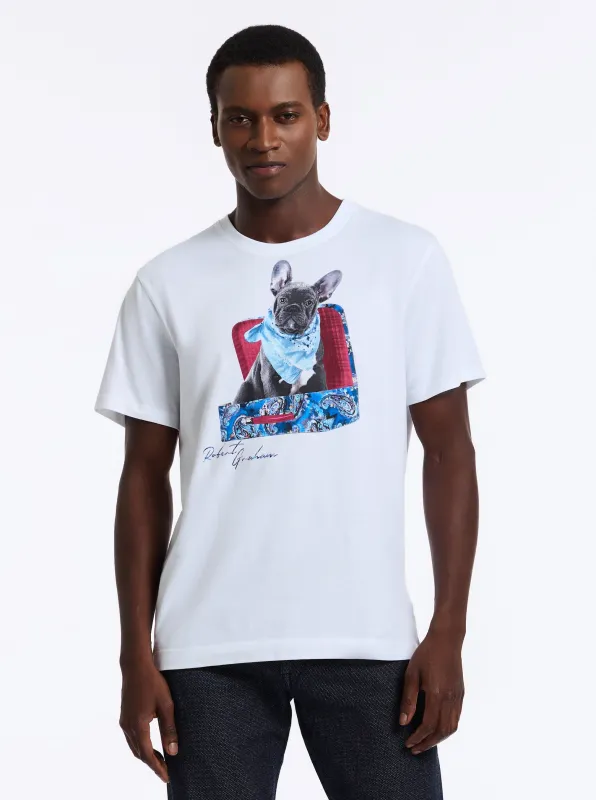 JETSET GRAHAM SHORT SLEEVE T-SHIRT made by Robert Graham