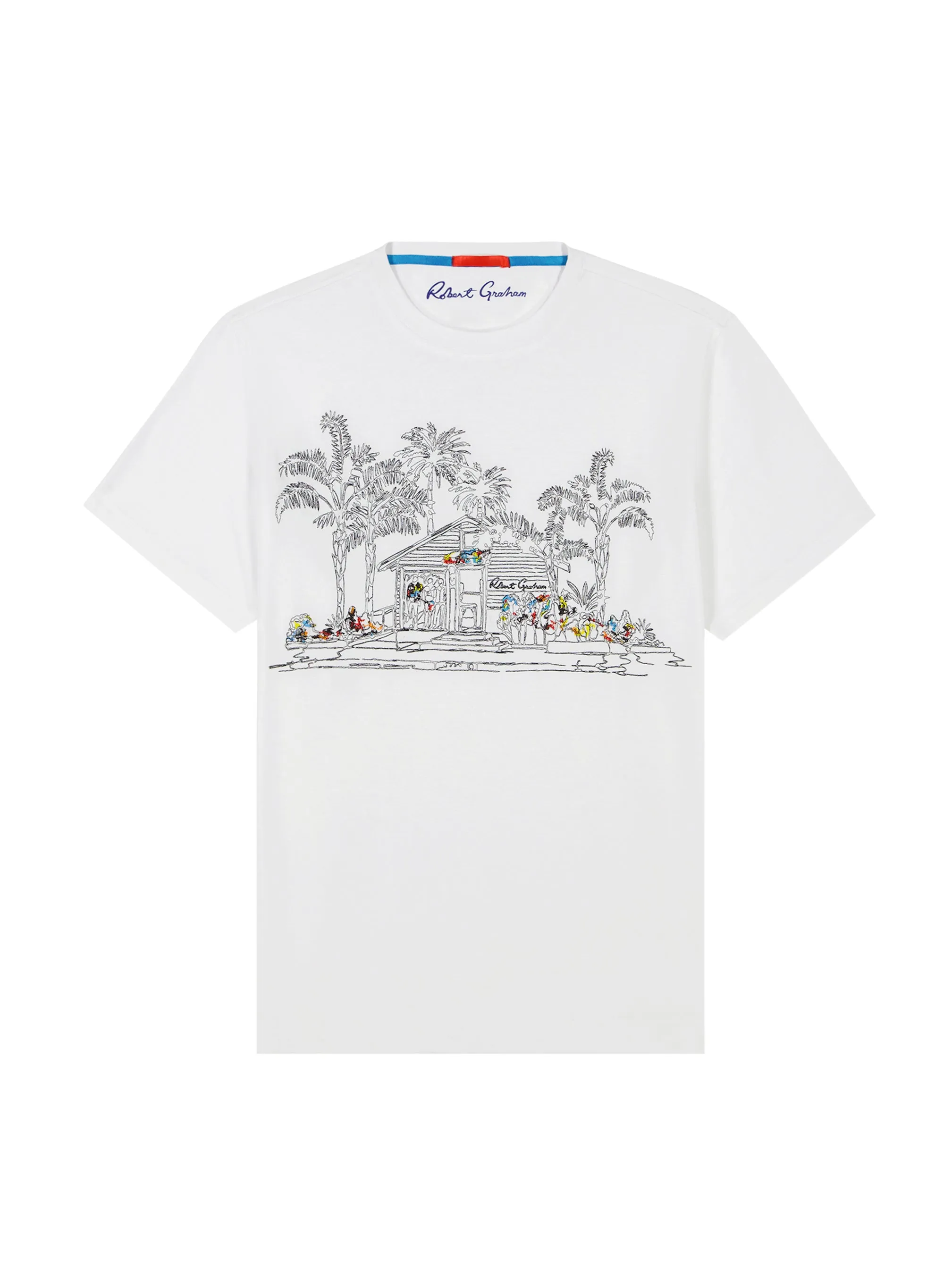 RG PARADISE SHORT SLEEVE T-SHIRT sold by Robert Graham product image thumbnail 2