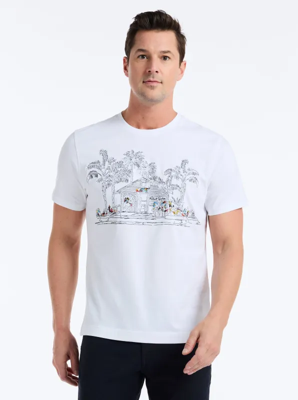 RG PARADISE SHORT SLEEVE T-SHIRT made by Robert Graham