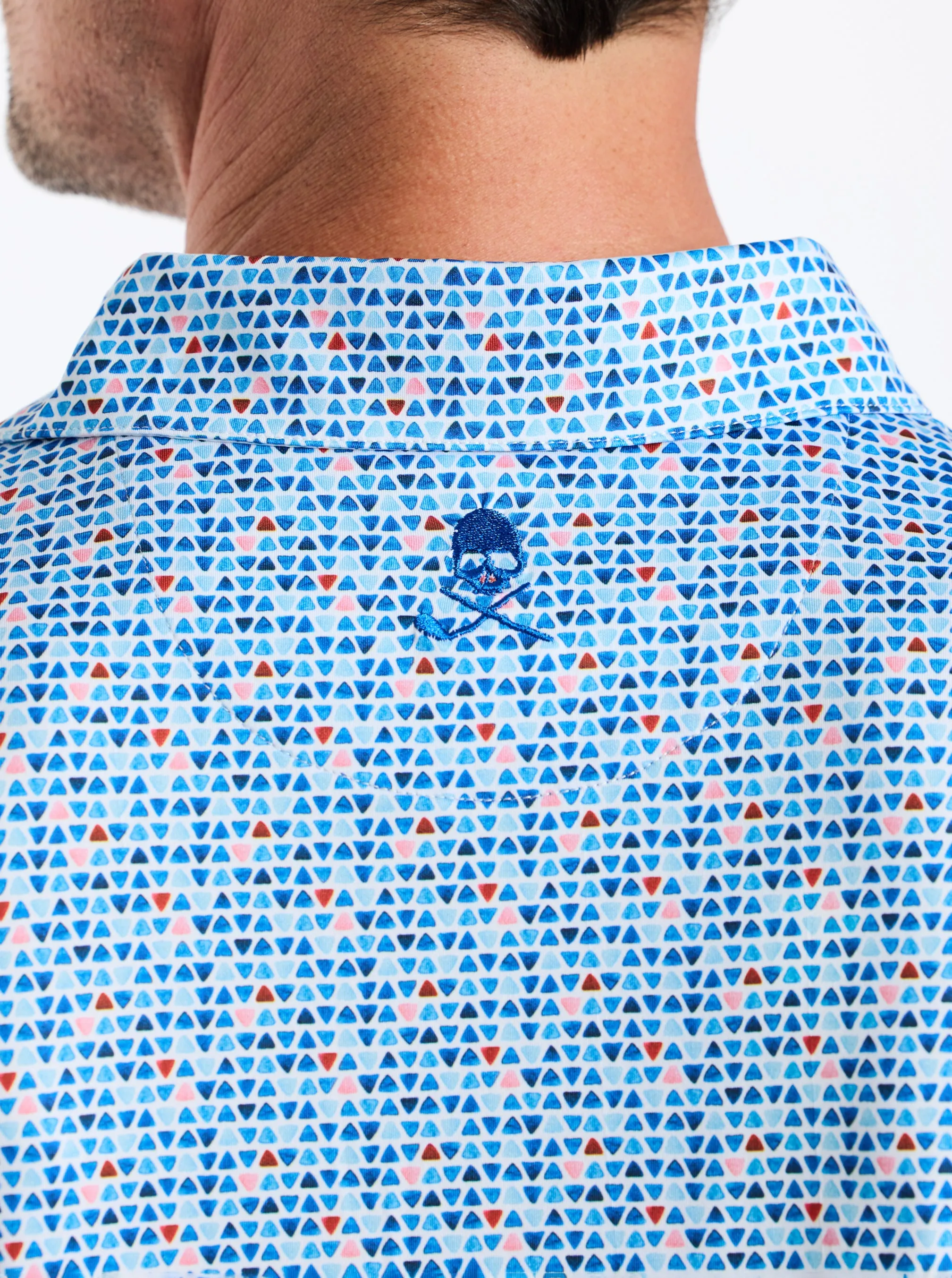 GALAN SHORT SLEEVE POLO sold by Robert Graham product image thumbnail 4