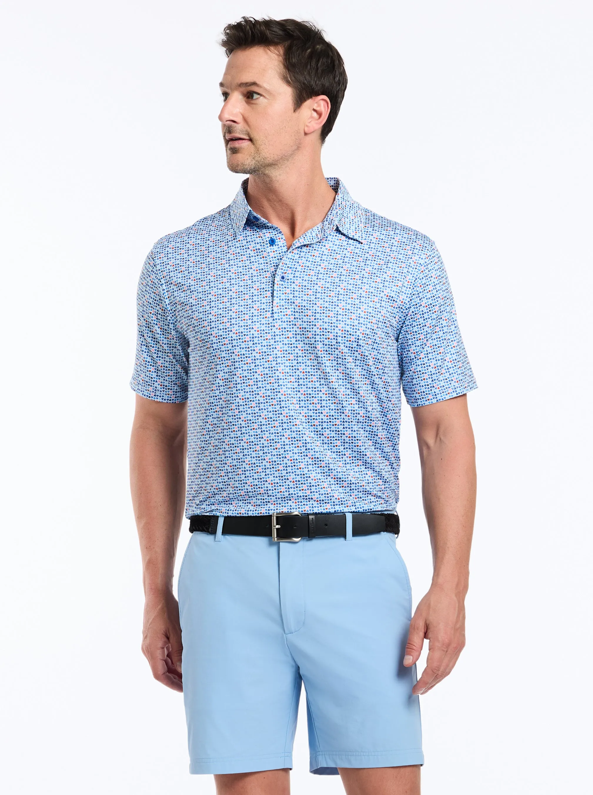 GALAN SHORT SLEEVE POLO sold by Robert Graham product image thumbnail 5