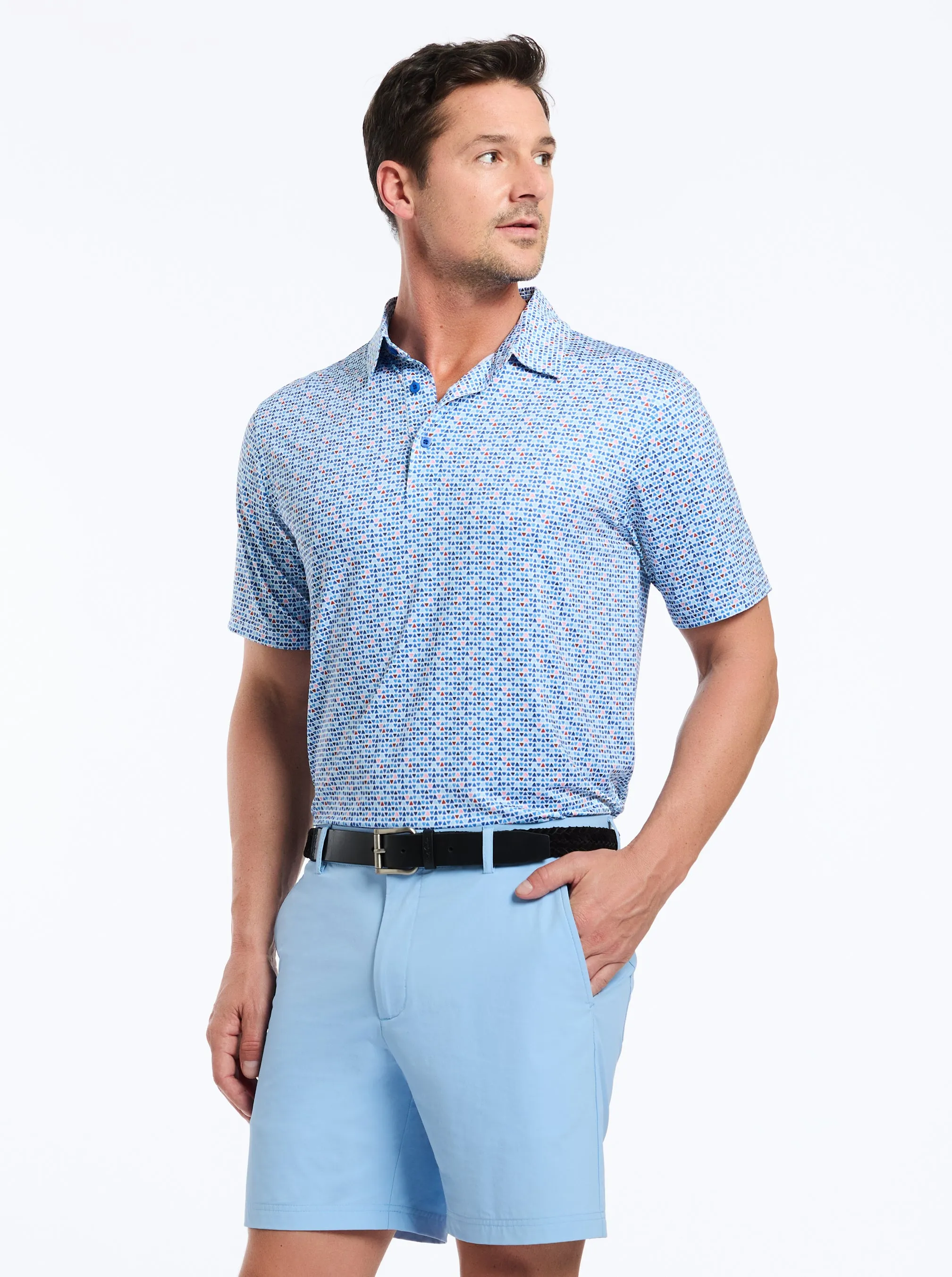 GALAN SHORT SLEEVE POLO sold by Robert Graham