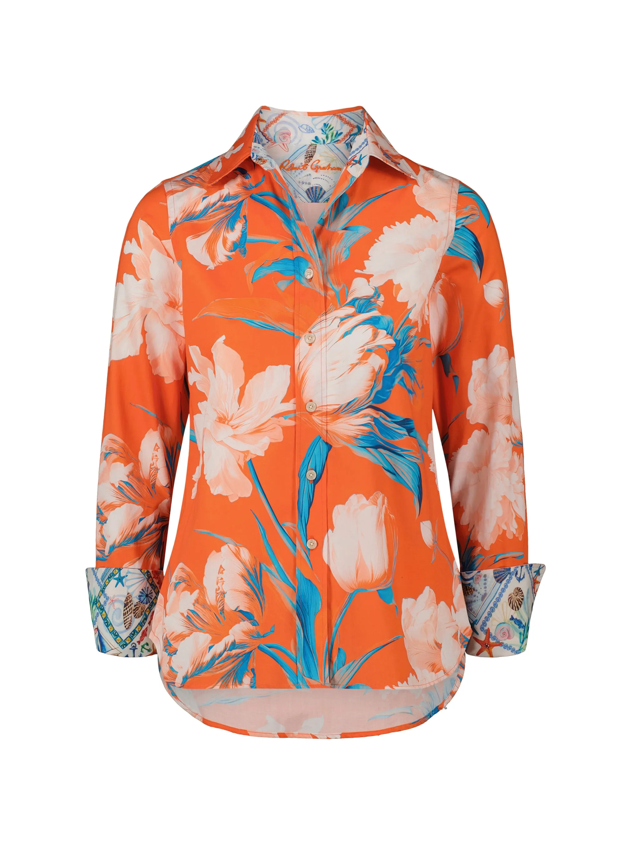 PRISICILLA LONG SLEEVE SHIRT sold by Robert Graham product image thumbnail 2