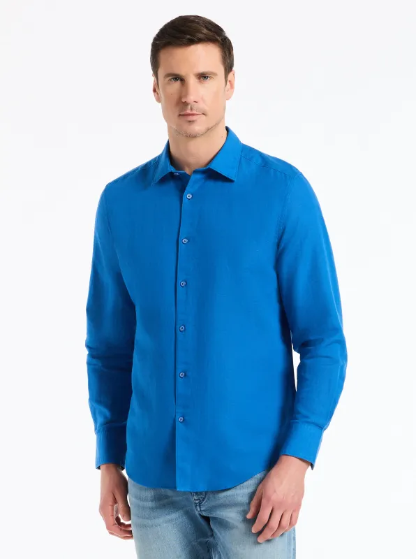DAVIS LONG SLEEVE BUTTON DOWN SHIRT made by Robert Graham
