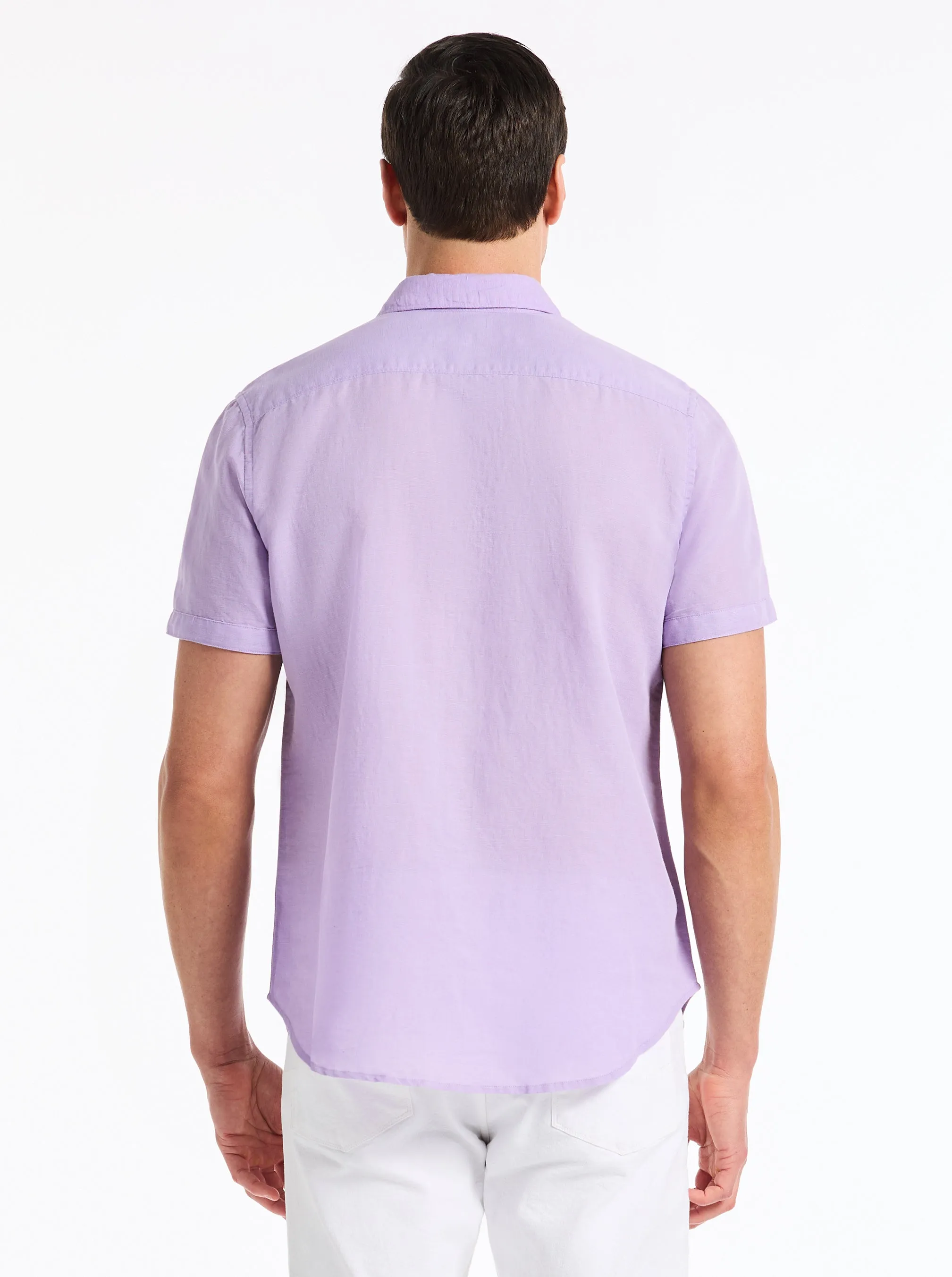 DAVIS SHORT SLEEVE BUTTON DOWN SHIRT sold by Robert Graham product image thumbnail 2