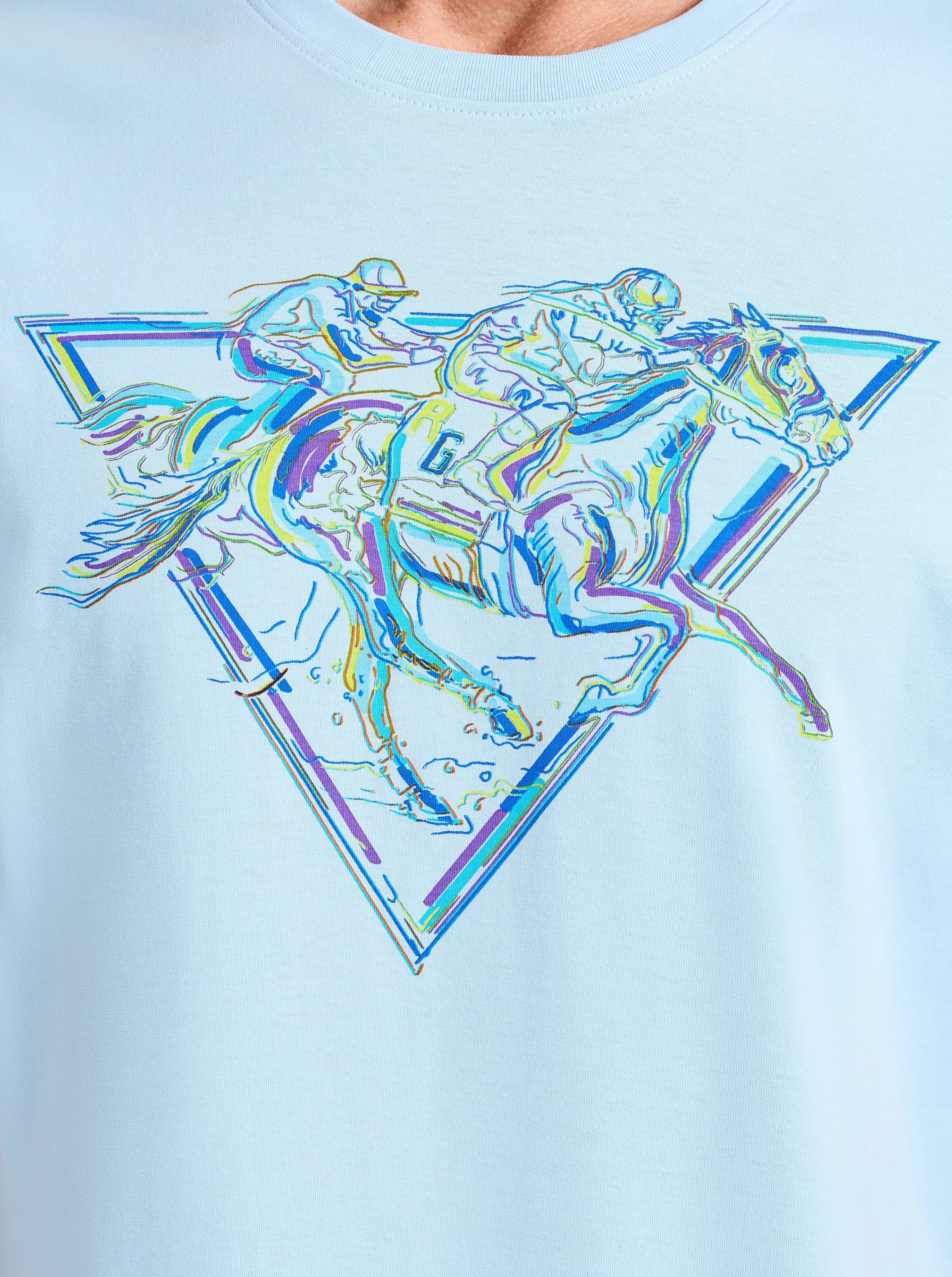 HORSEPOWER SHORT SLEEVE T-SHIRT sold by Robert Graham product image thumbnail 4