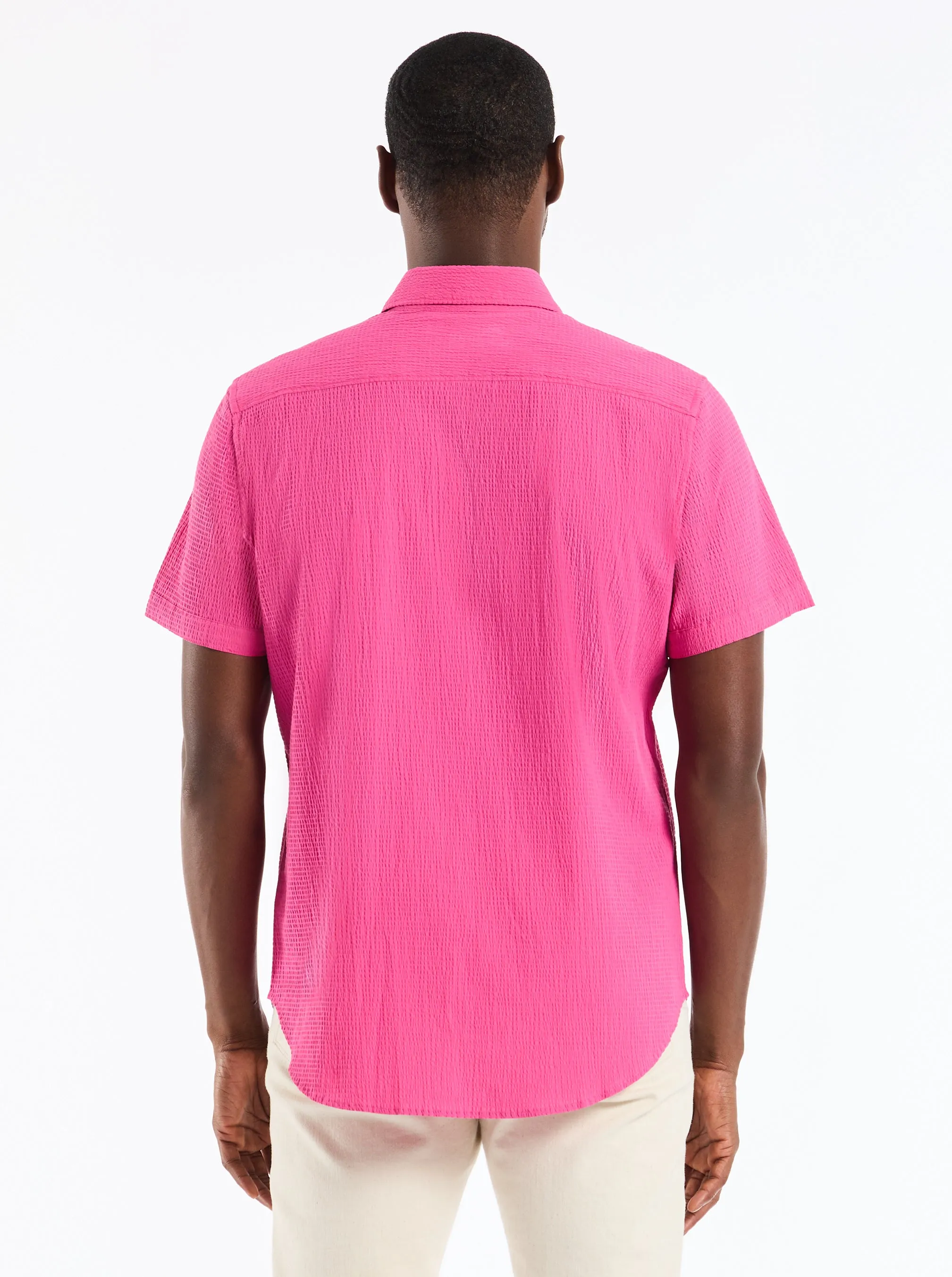 PIERS SHORT SLEEVE BUTTON DOWN SHIRT sold by Robert Graham product image thumbnail 2