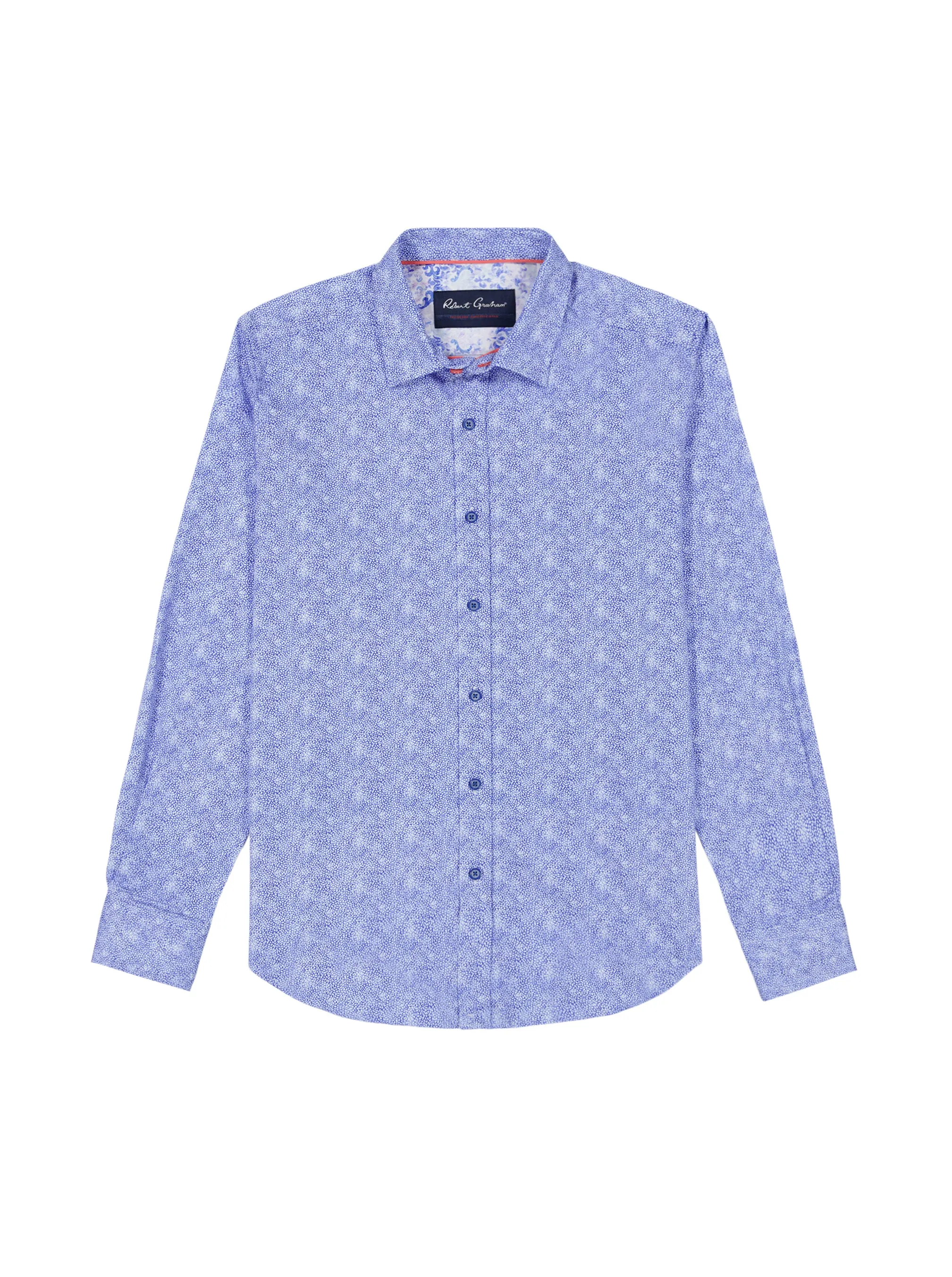 KEFALONIA LONG SLEEVE BUTTON DOWN SHIRT BIG sold by Robert Graham product image thumbnail 2