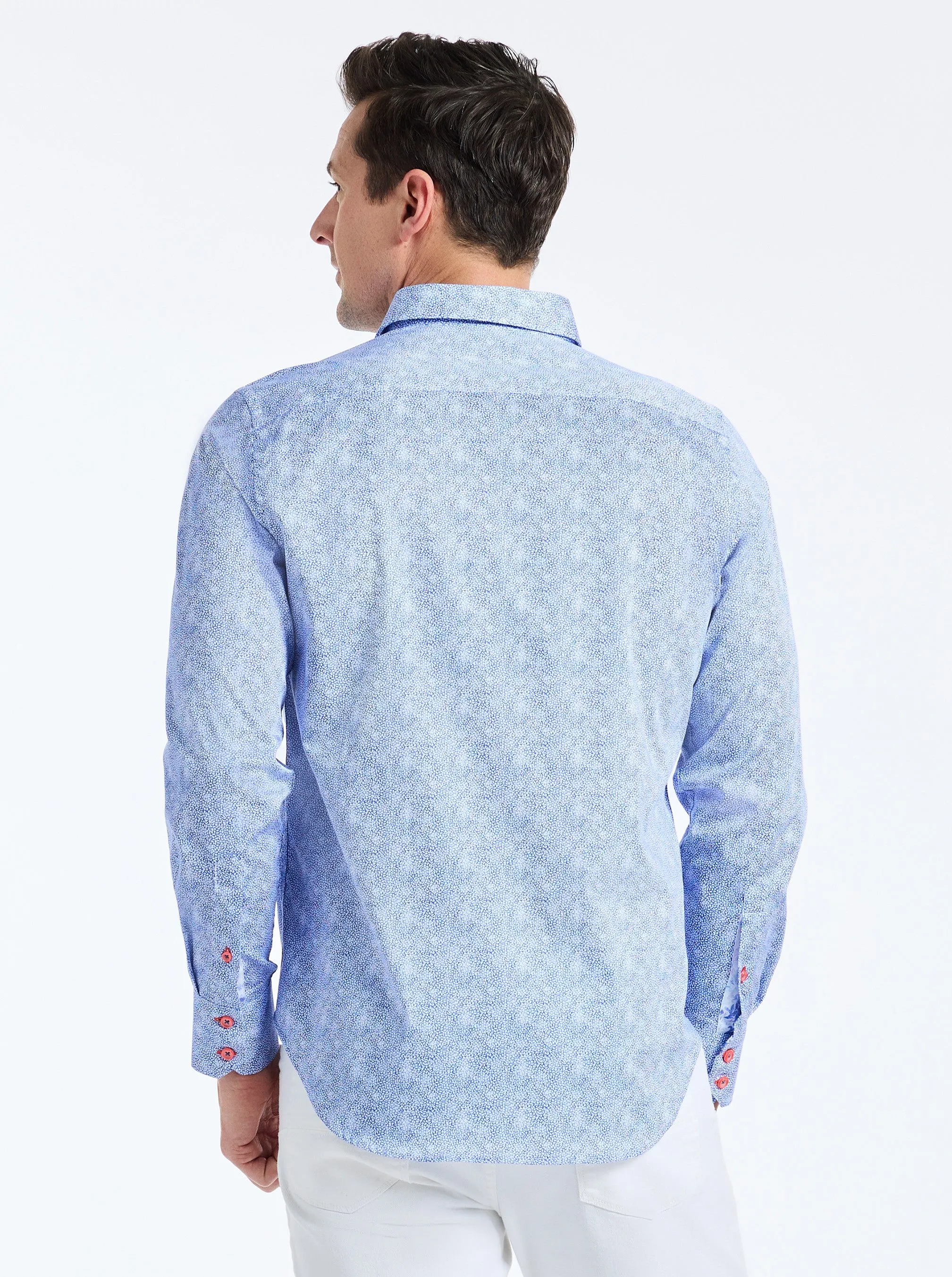 KEFALONIA LONG SLEEVE BUTTON DOWN SHIRT BIG sold by Robert Graham product image thumbnail 3