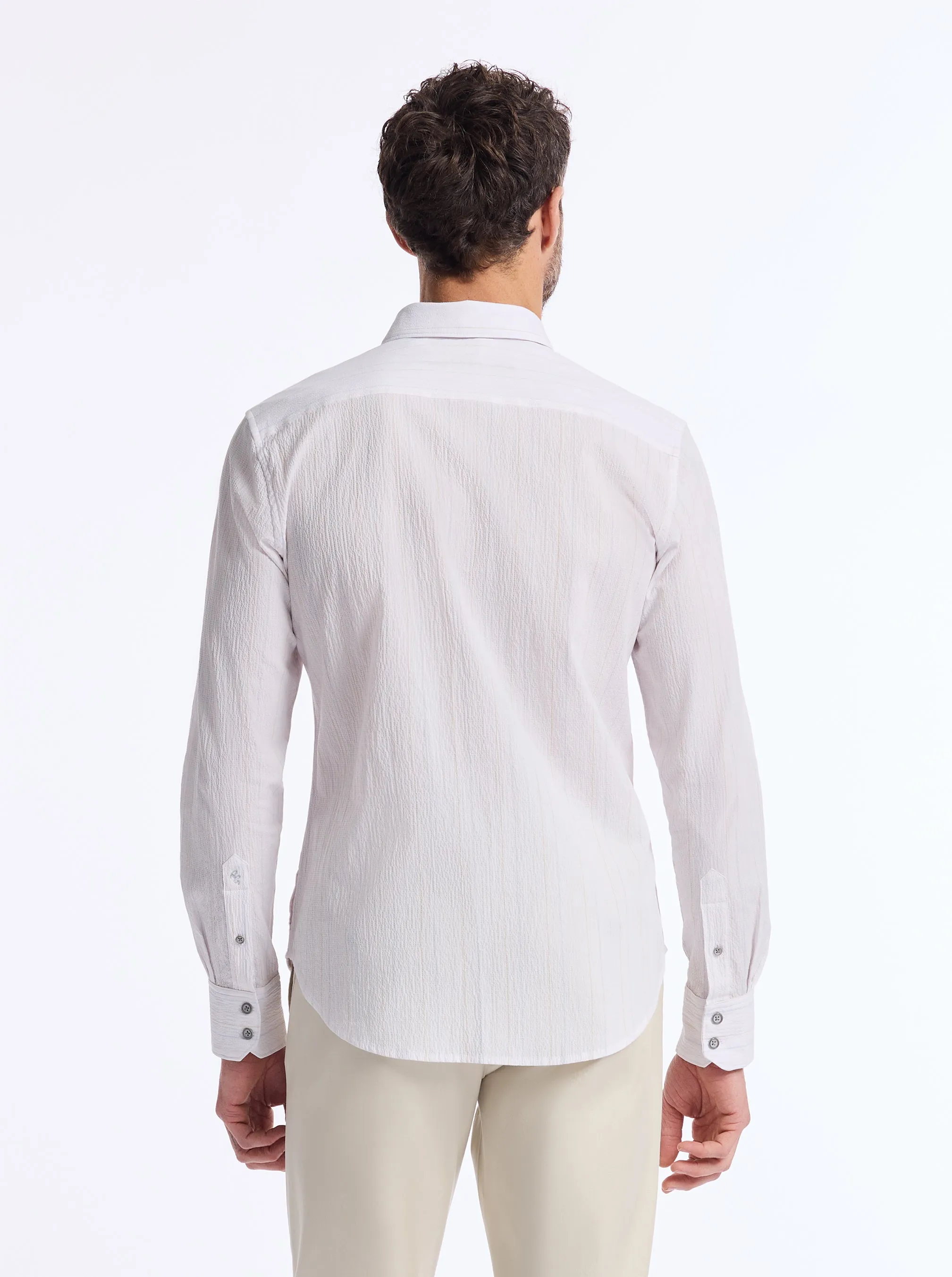 REABROOK LONG SLEEVE BUTTON DOWN SHIRT sold by Robert Graham product image thumbnail 5