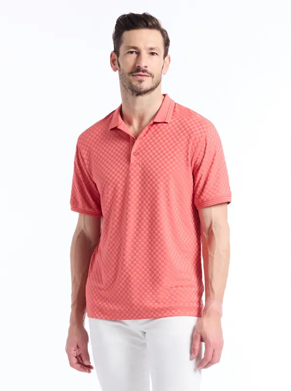 AARON SHORT SLEEVE POLO made by Robert Graham