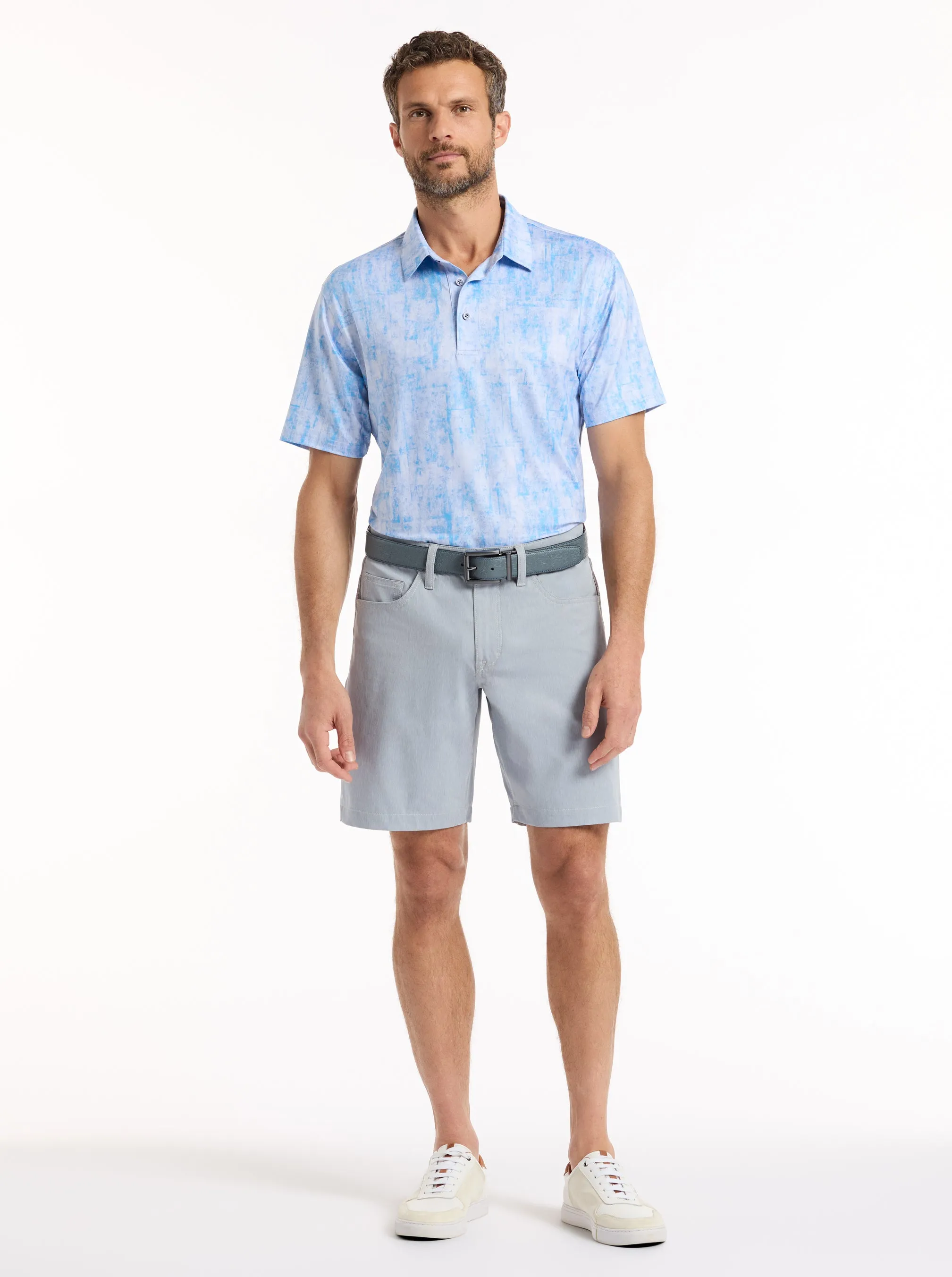 WATERS SHORT SLEEVE POLO sold by Robert Graham product image thumbnail 5