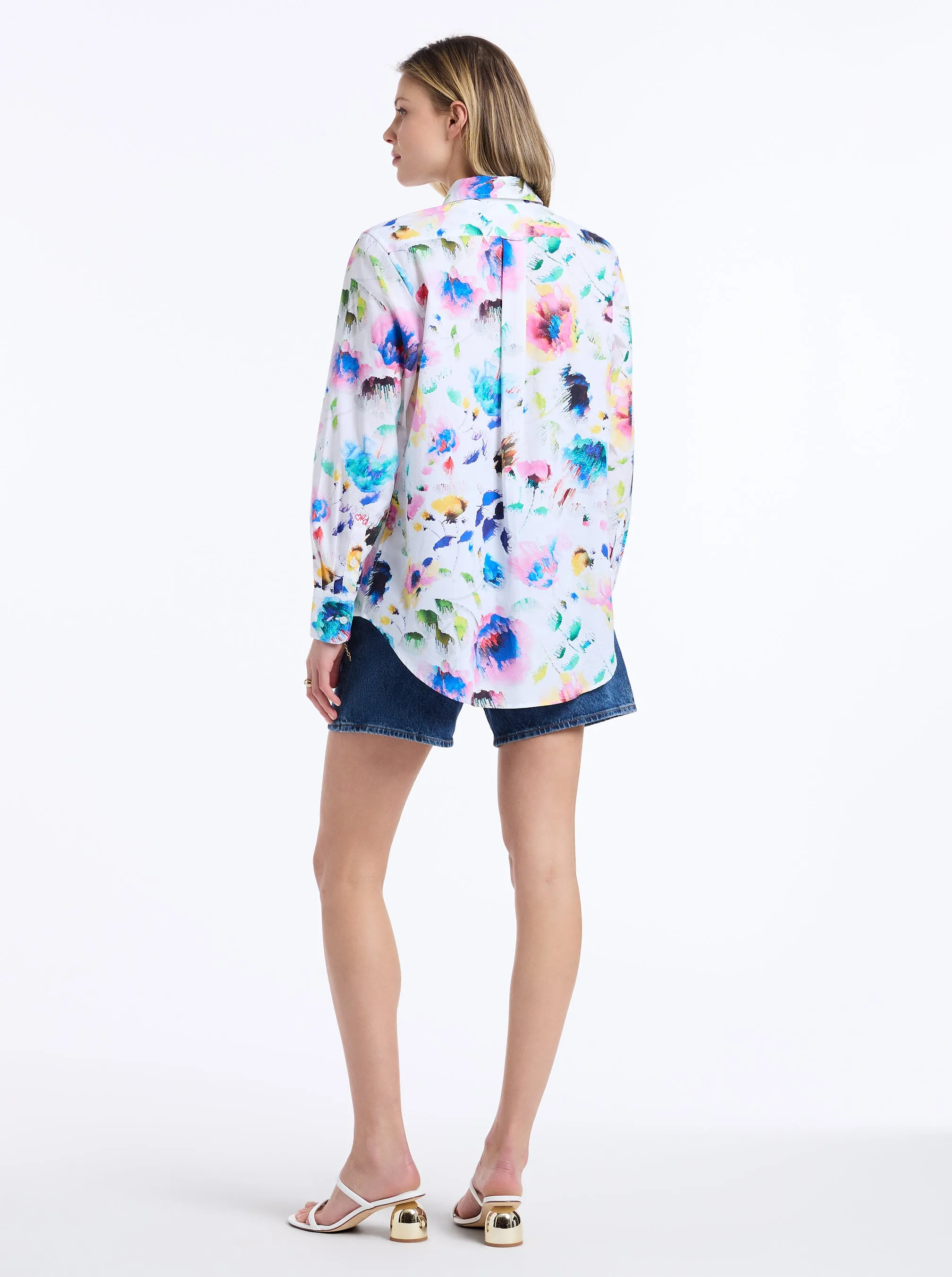 CARRIE LONG SLEEVE SHIRT sold by Robert Graham product image thumbnail 4
