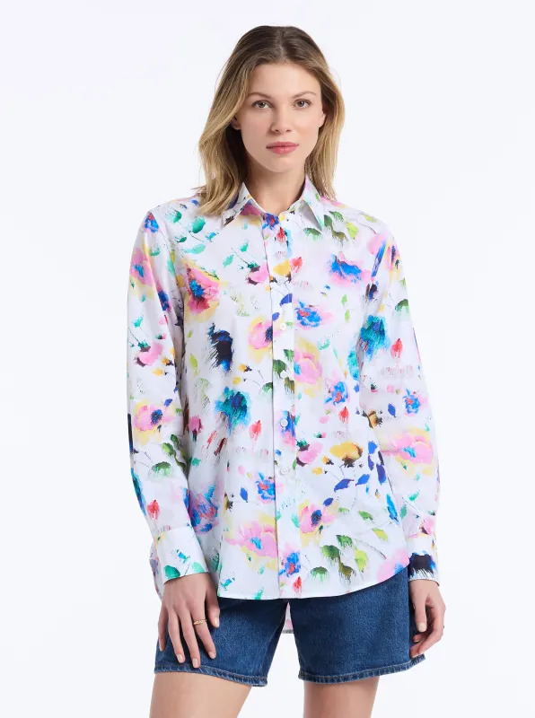 CARRIE LONG SLEEVE SHIRT made by Robert Graham
