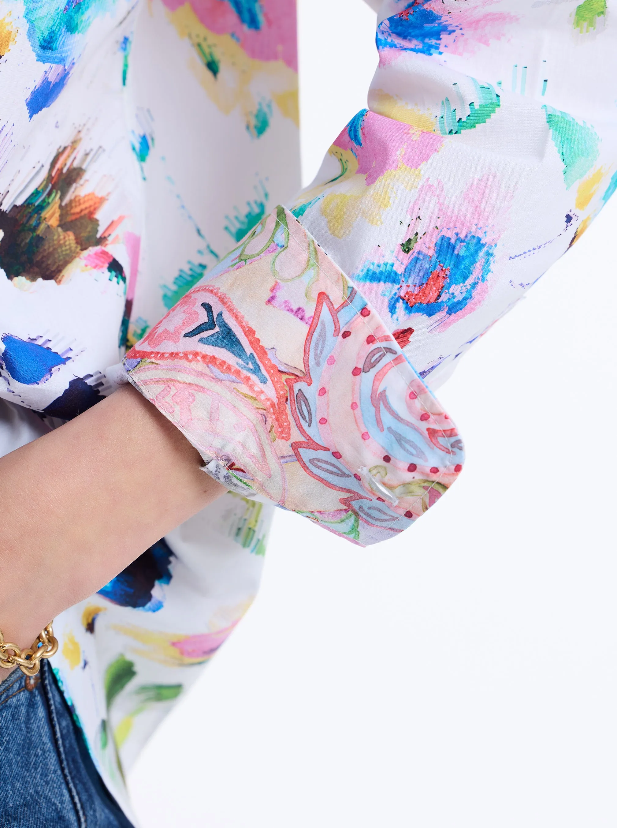CARRIE LONG SLEEVE SHIRT sold by Robert Graham product image thumbnail 2