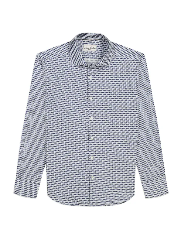 BANWAY LONG SLEEVE BUTTON DOWN SHIRT made by Robert Graham