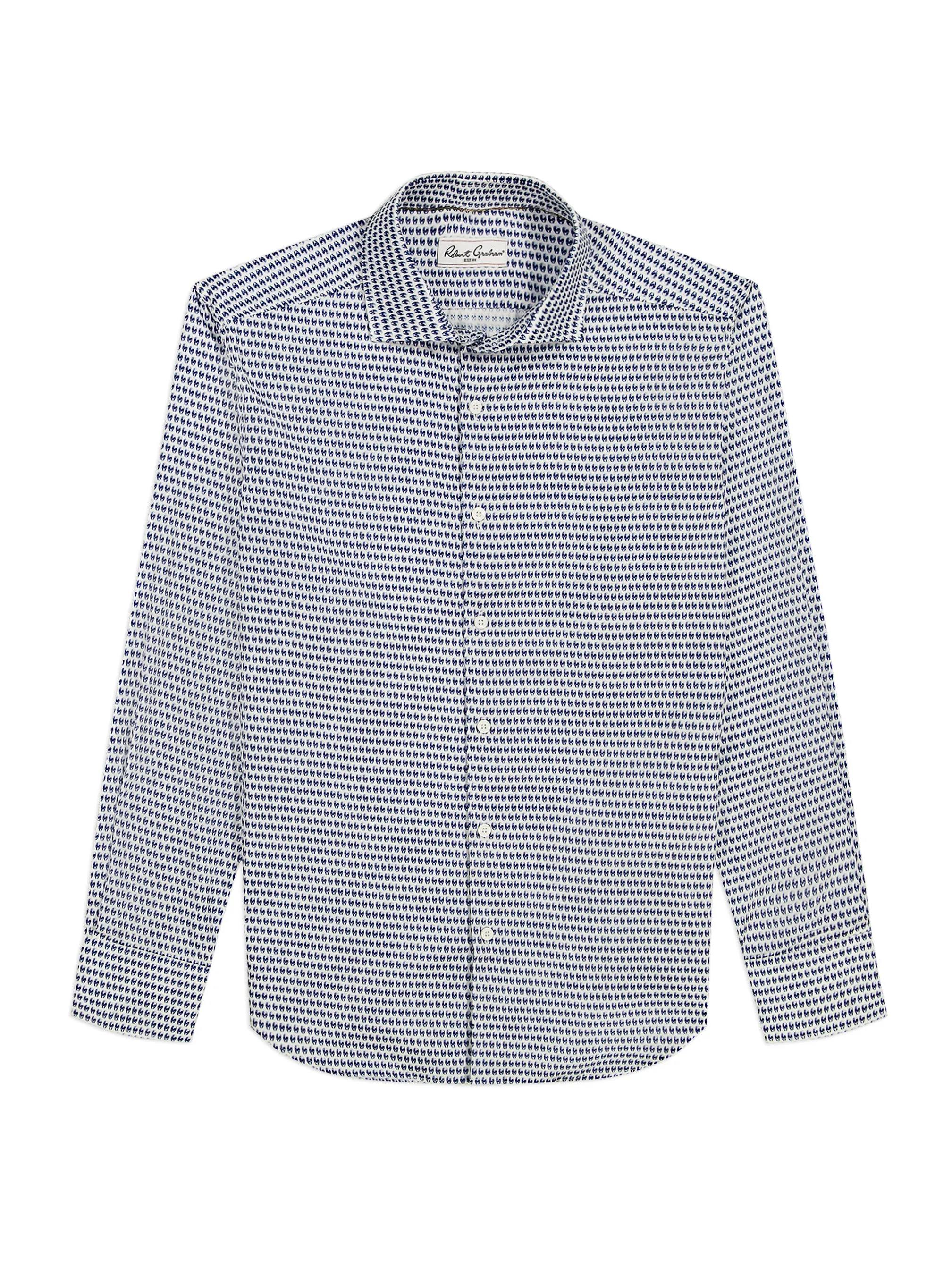BANWAY LONG SLEEVE BUTTON DOWN SHIRT sold by Robert Graham