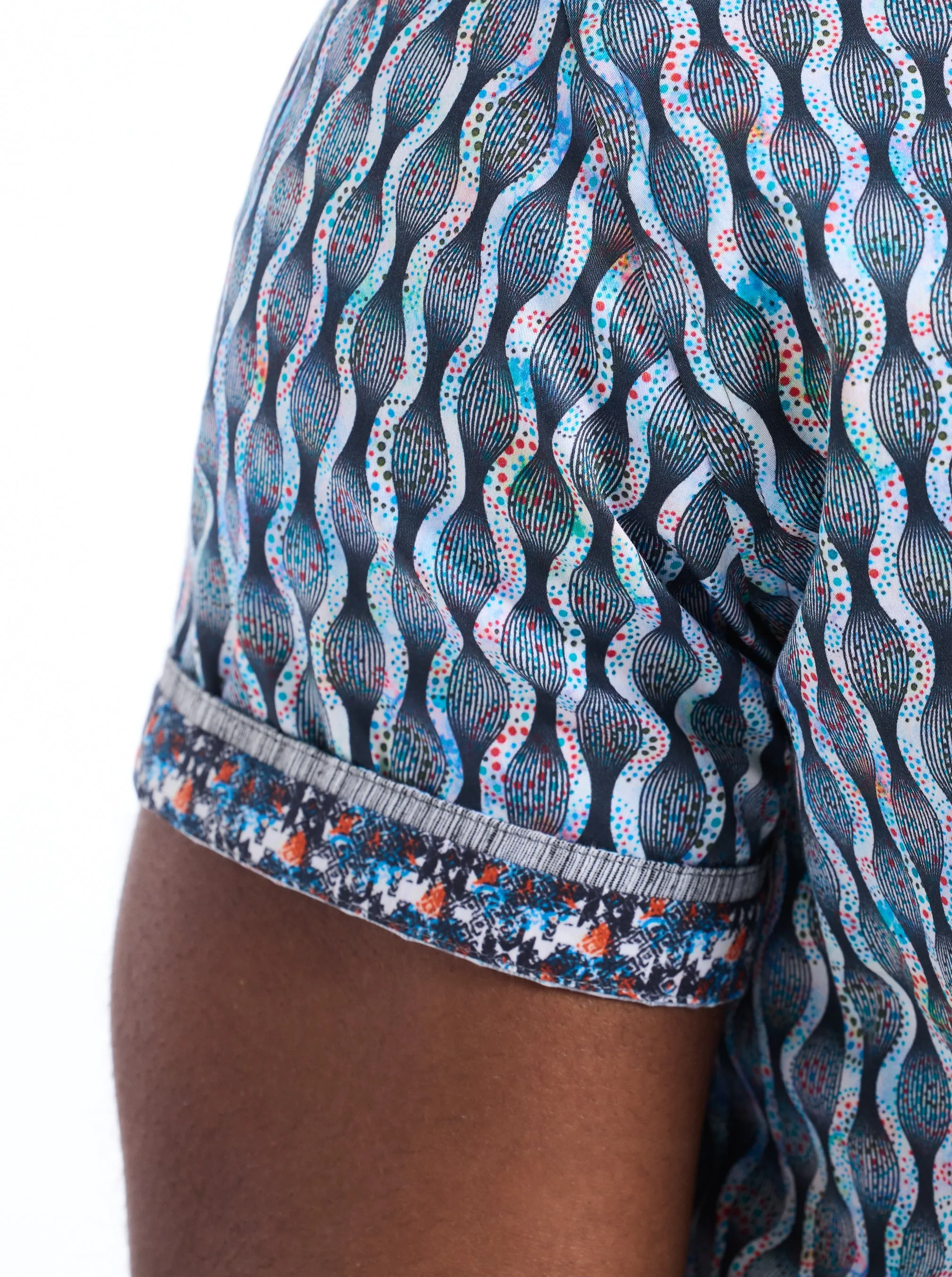 CODNOR SHORT SLEEVE BUTTON DOWNSHIRT sold by Robert Graham product image thumbnail 3