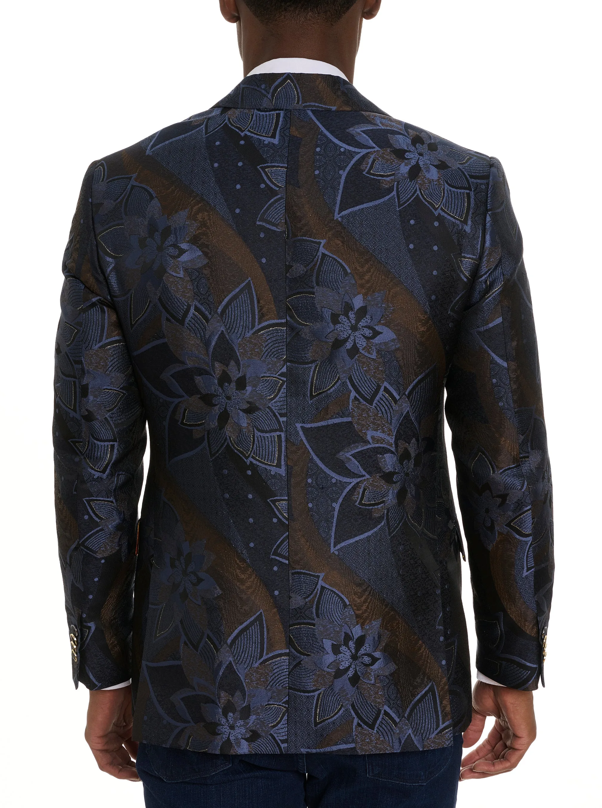 LIMITED EDITION MAHOGANY LUSTER BLAZER sold by Robert Graham product image thumbnail 2